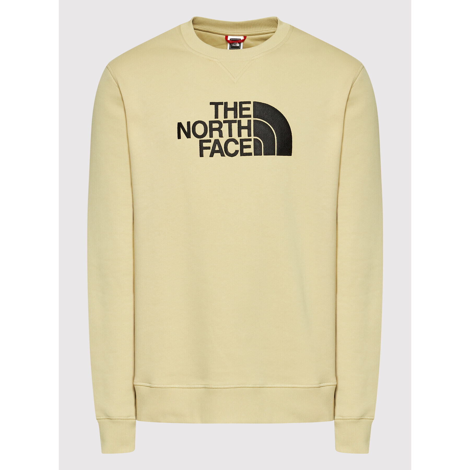 The North Face Jopa Drew Peak Crew NF0A4SVR Bež Regular Fit - Pepit.si