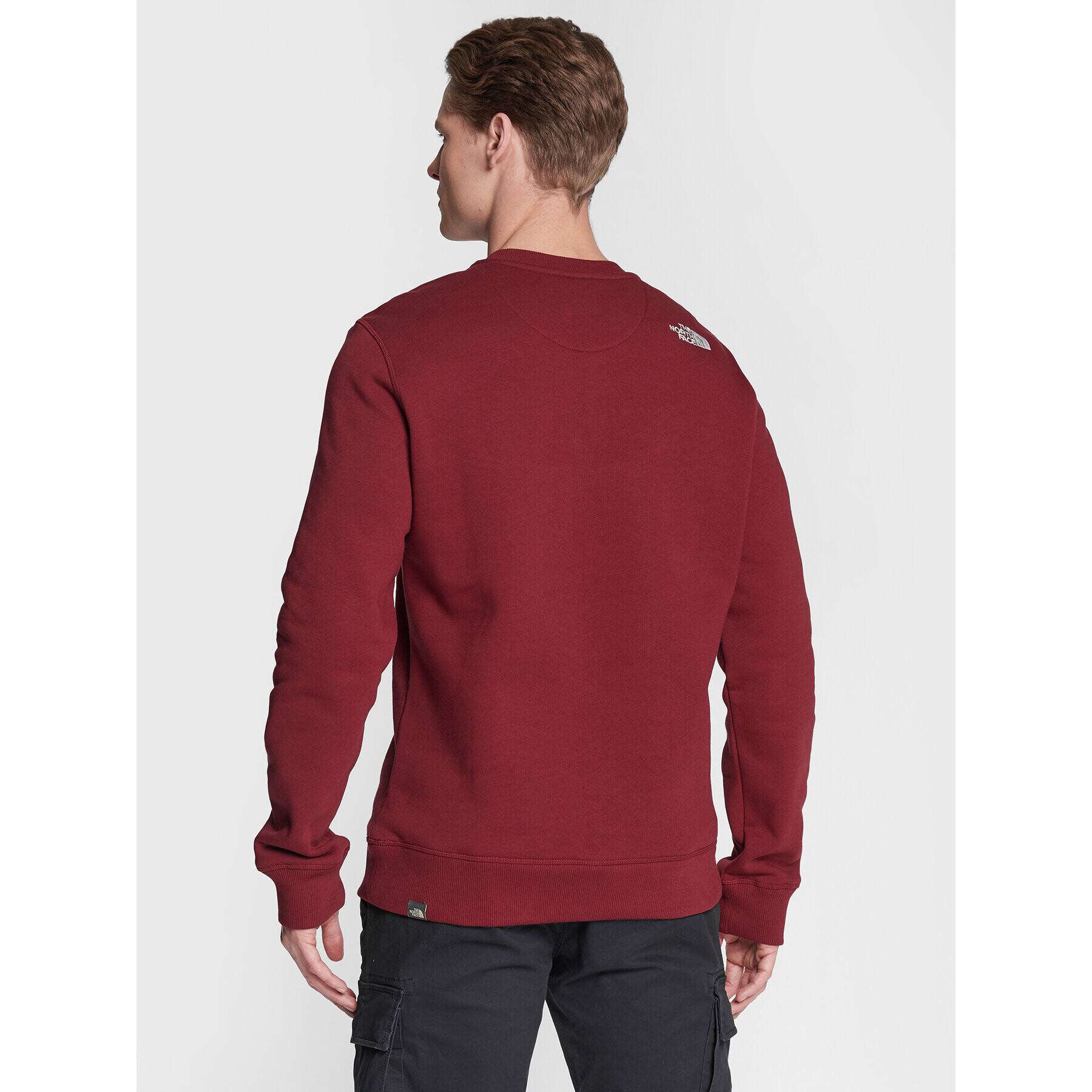 The North Face Jopa Drew Peak NF0A4SVR Bordo rdeča Regular Fit - Pepit.si