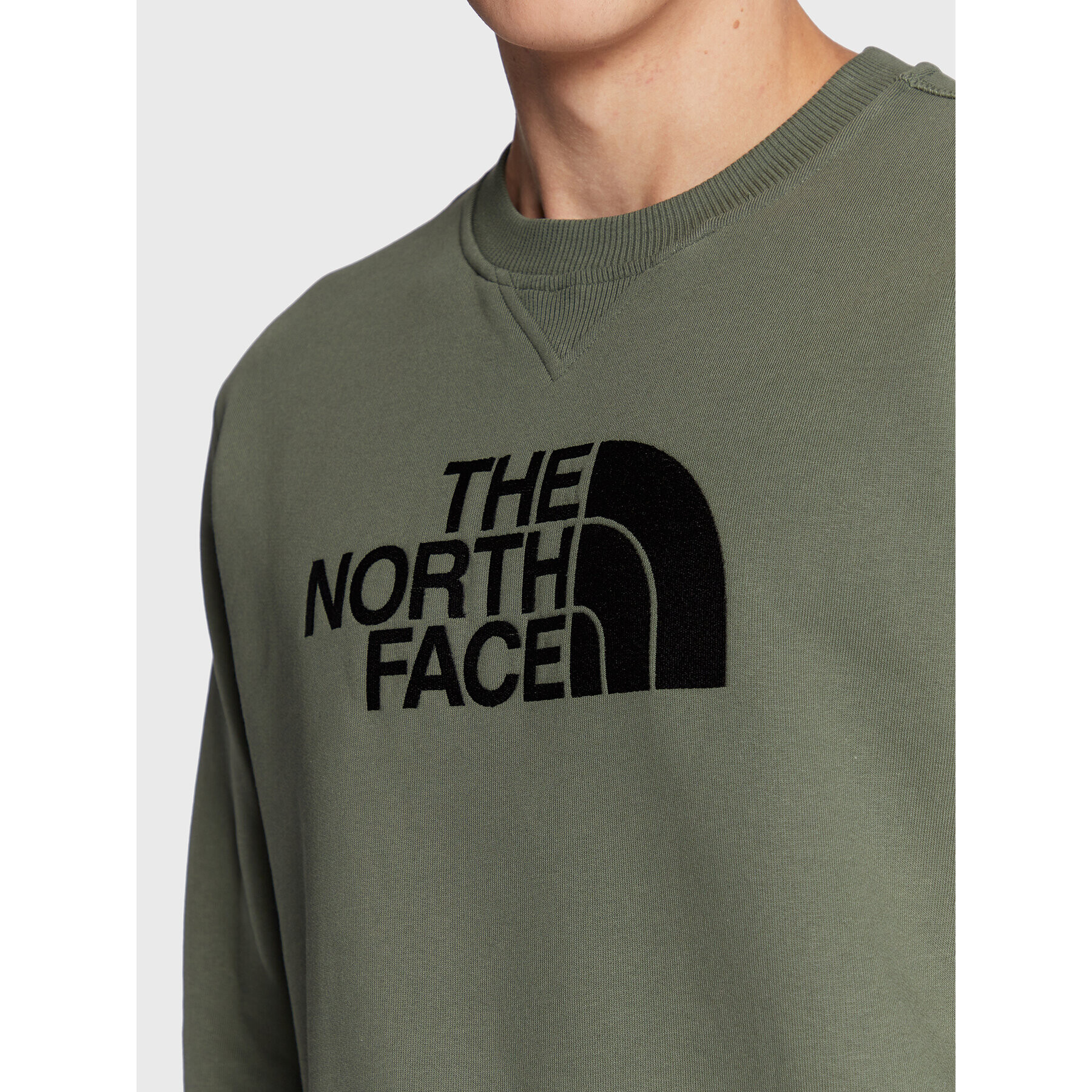 The North Face Jopa Drew Peak NF0A4SVR Zelena Regular Fit - Pepit.si