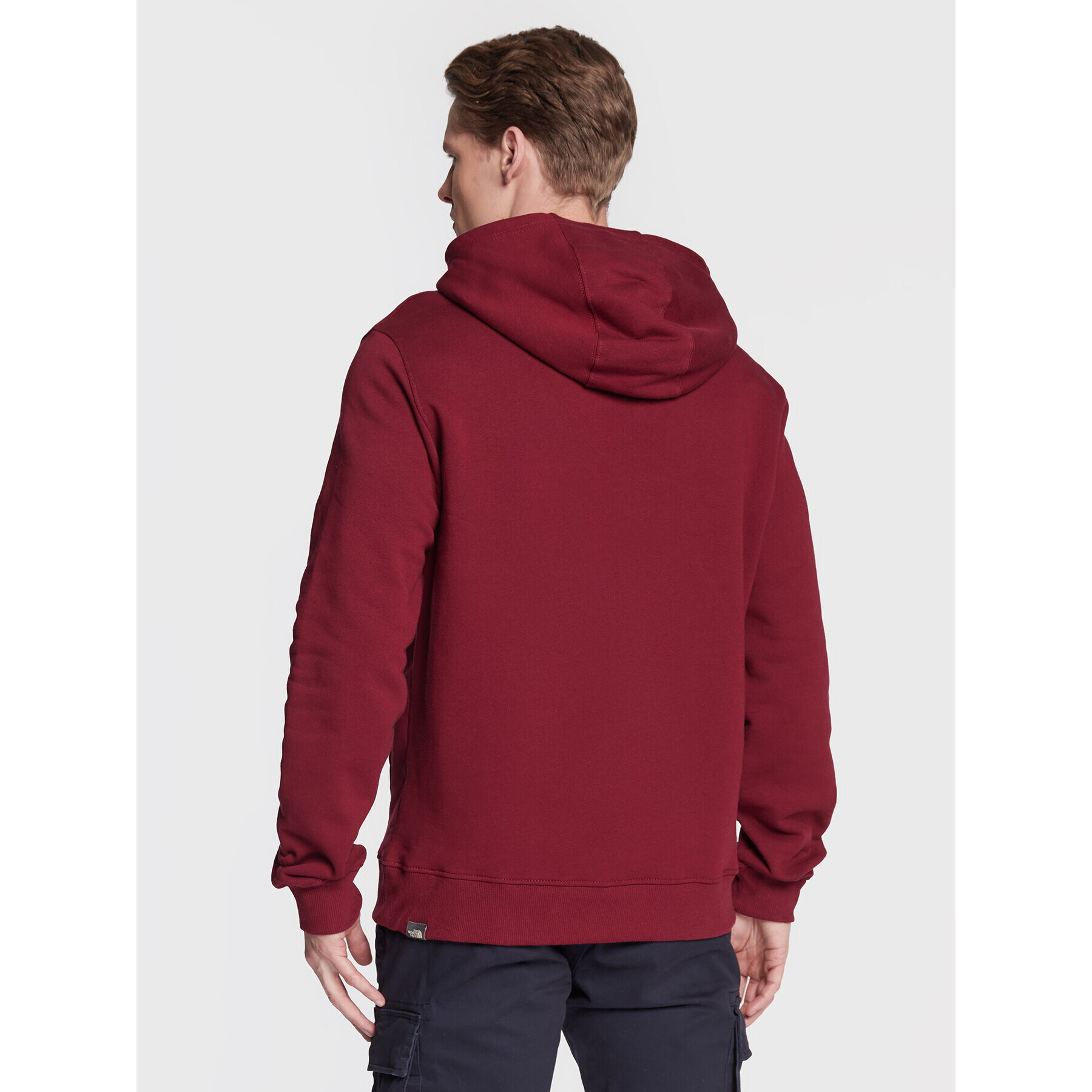 The North Face Jopa Drew Peak NF00AHJY Bordo rdeča Regular Fit - Pepit.si