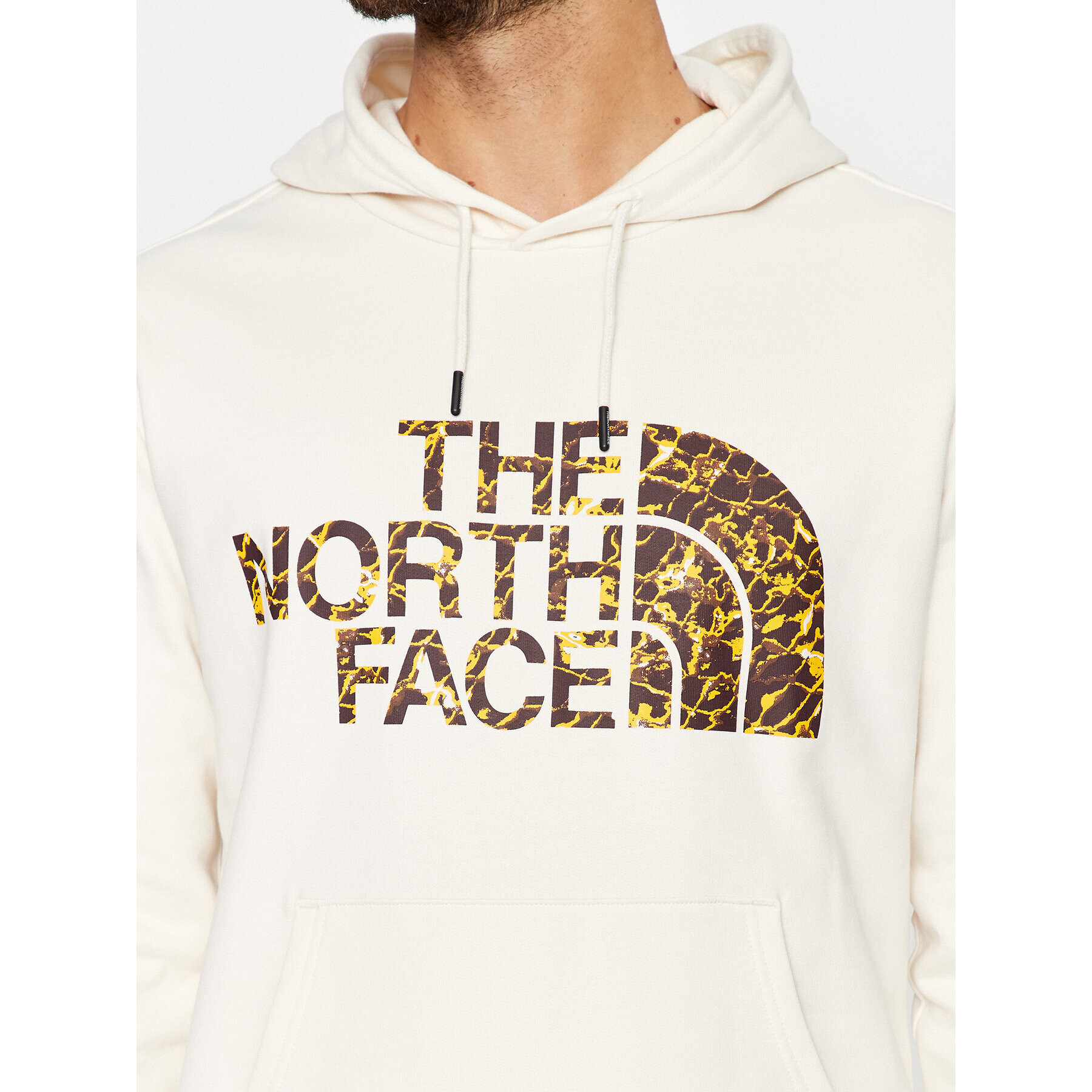 The North Face Jopa M Standard Hoodie - EuNF0A3XYDO4O1 Bela Regular Fit - Pepit.si