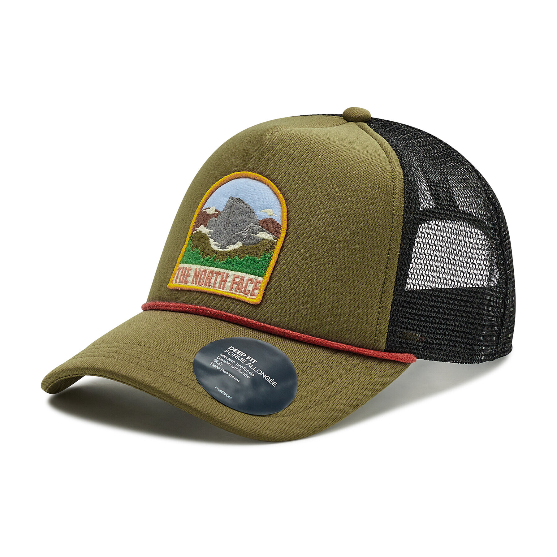 The North Face Kapa s šiltom Valley Trucker NF0A55IT37U-1 Zelena - Pepit.si