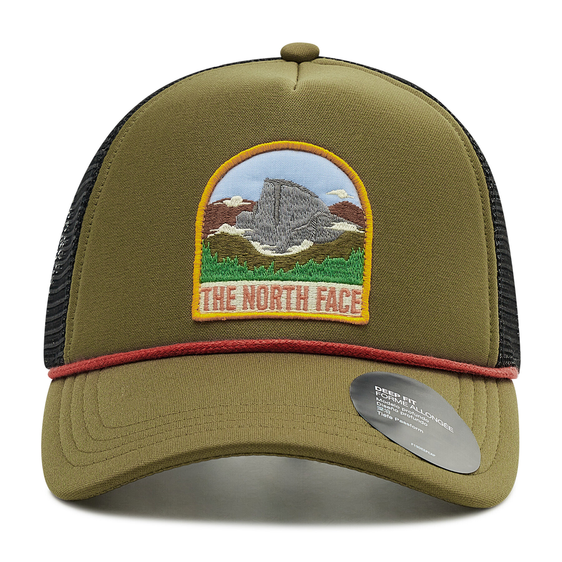 The North Face Kapa s šiltom Valley Trucker NF0A55IT37U-1 Zelena - Pepit.si