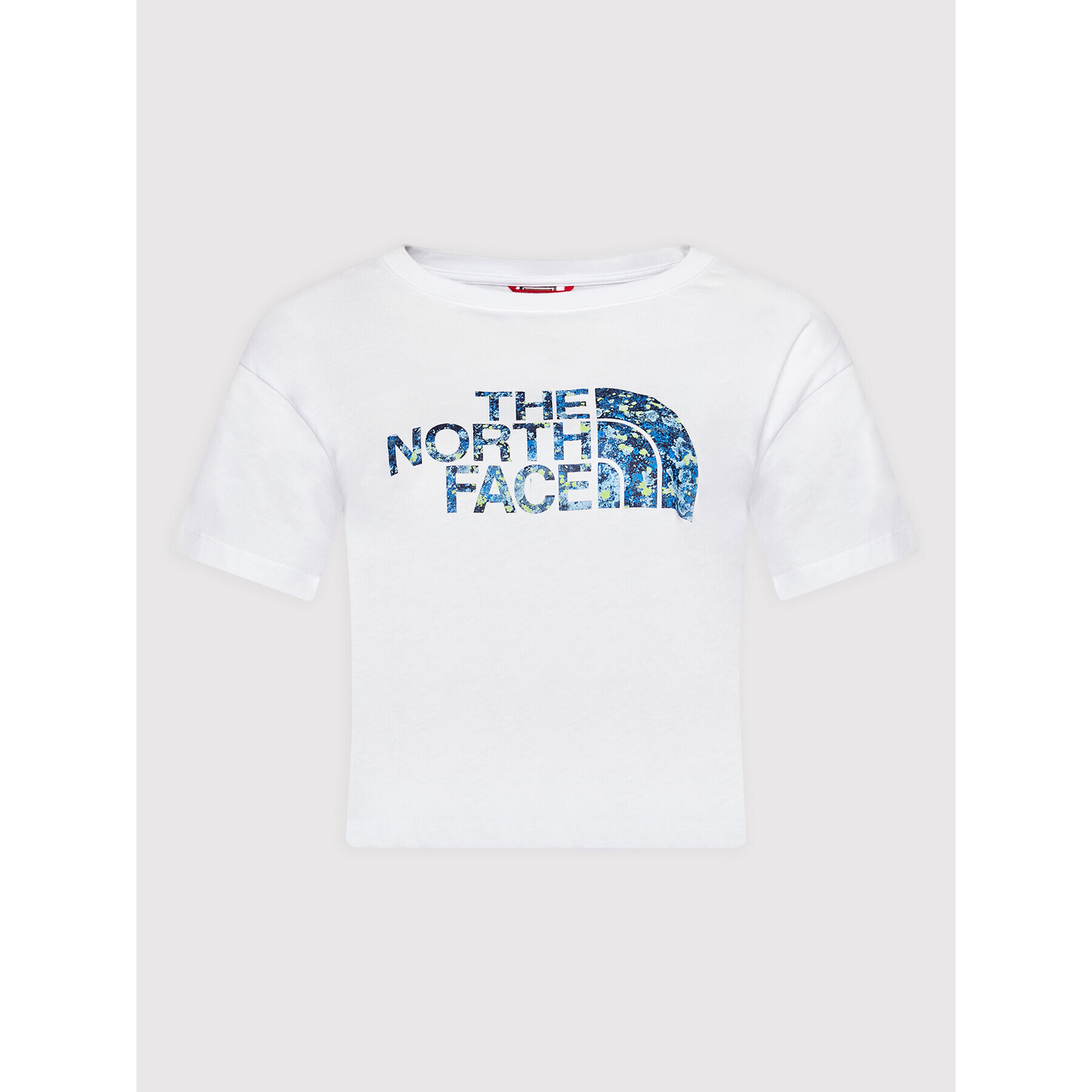 The North Face Majica Easy NF0A4T1R Bela Relaxed Fit - Pepit.si