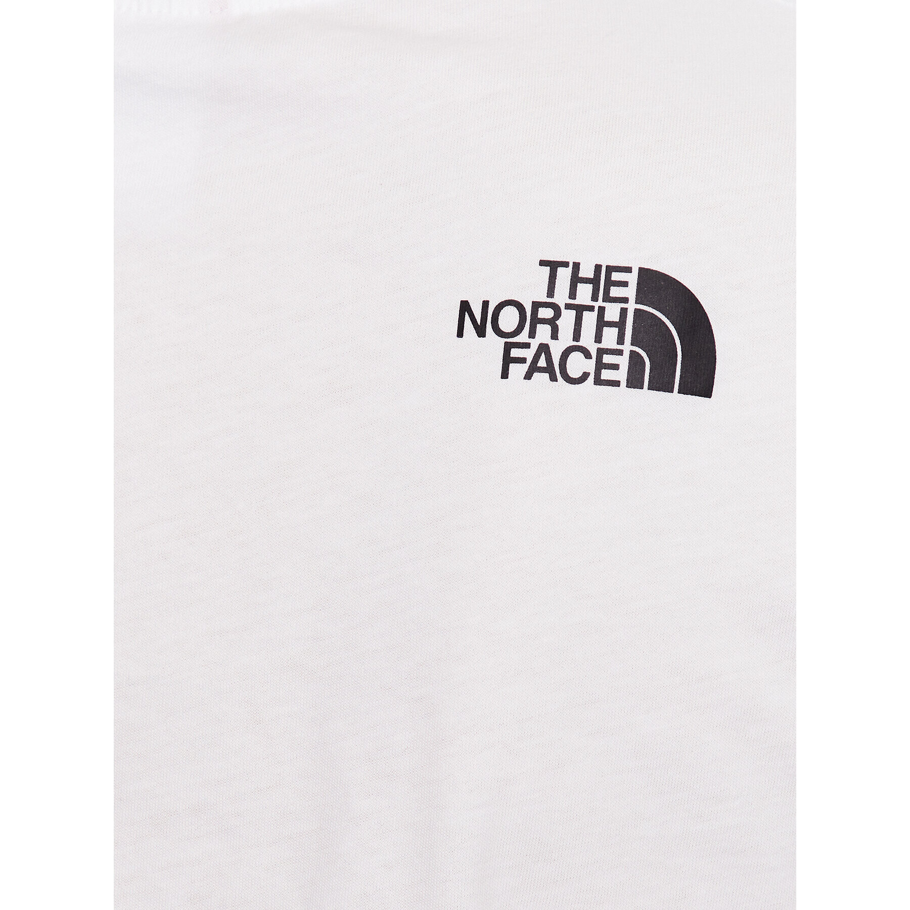 The North Face Majica Easy NF0A4T1R Bela Relaxed Fit - Pepit.si