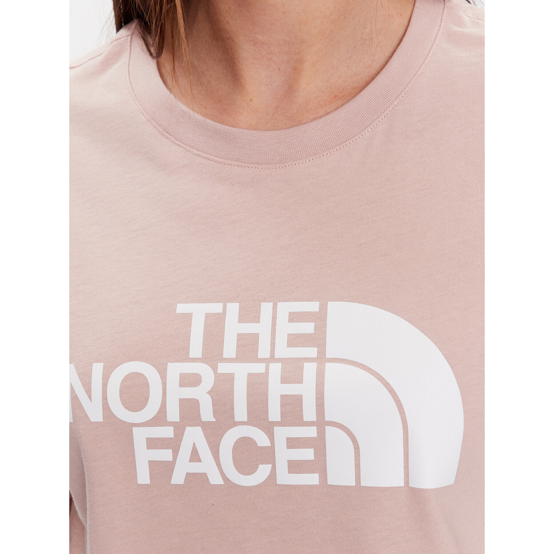 The North Face Majica NF0A4T1R Roza Cropped Fit - Pepit.si