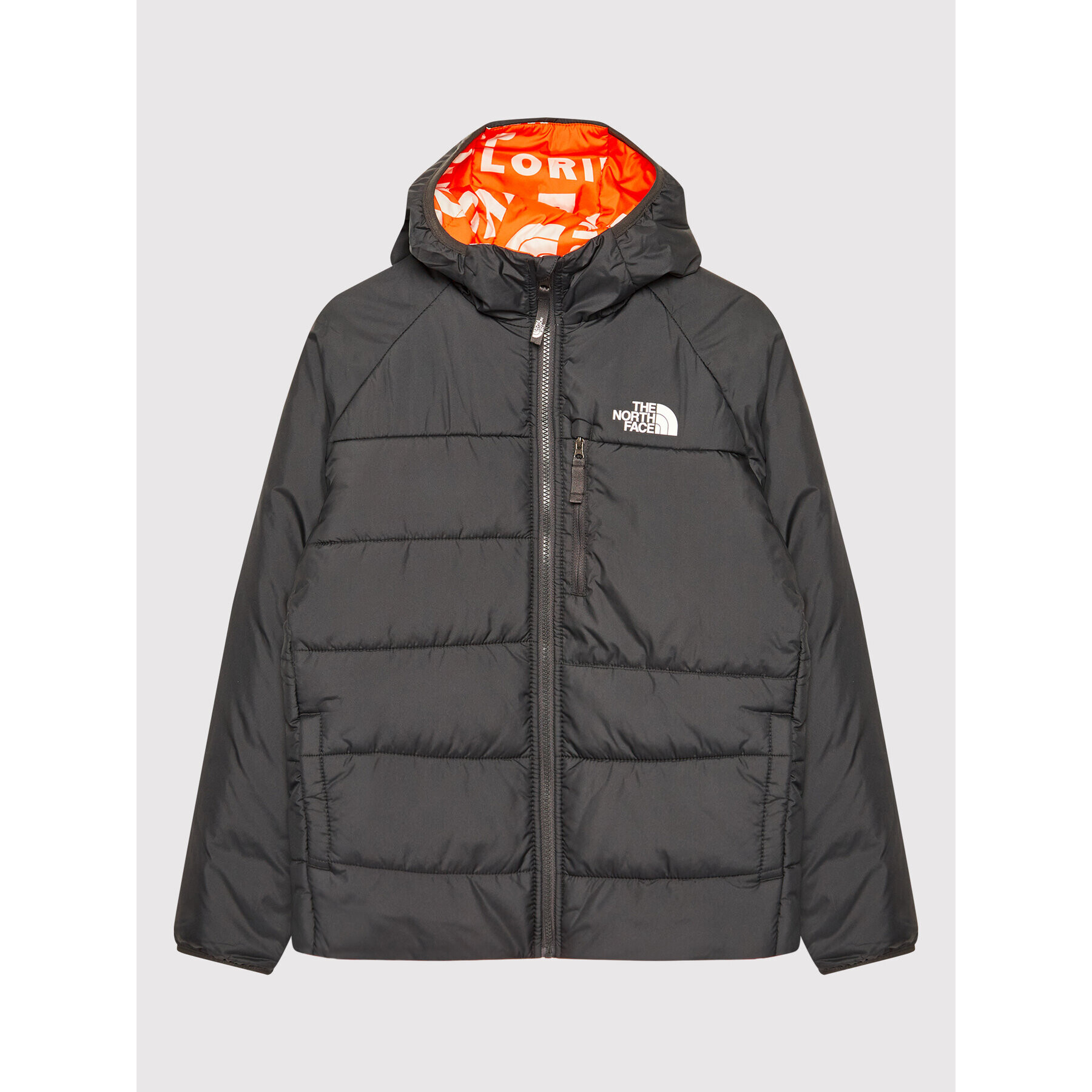 The North Face Prehodna jakna Perrito NF0A5IYJ Siva Regular Fit - Pepit.si