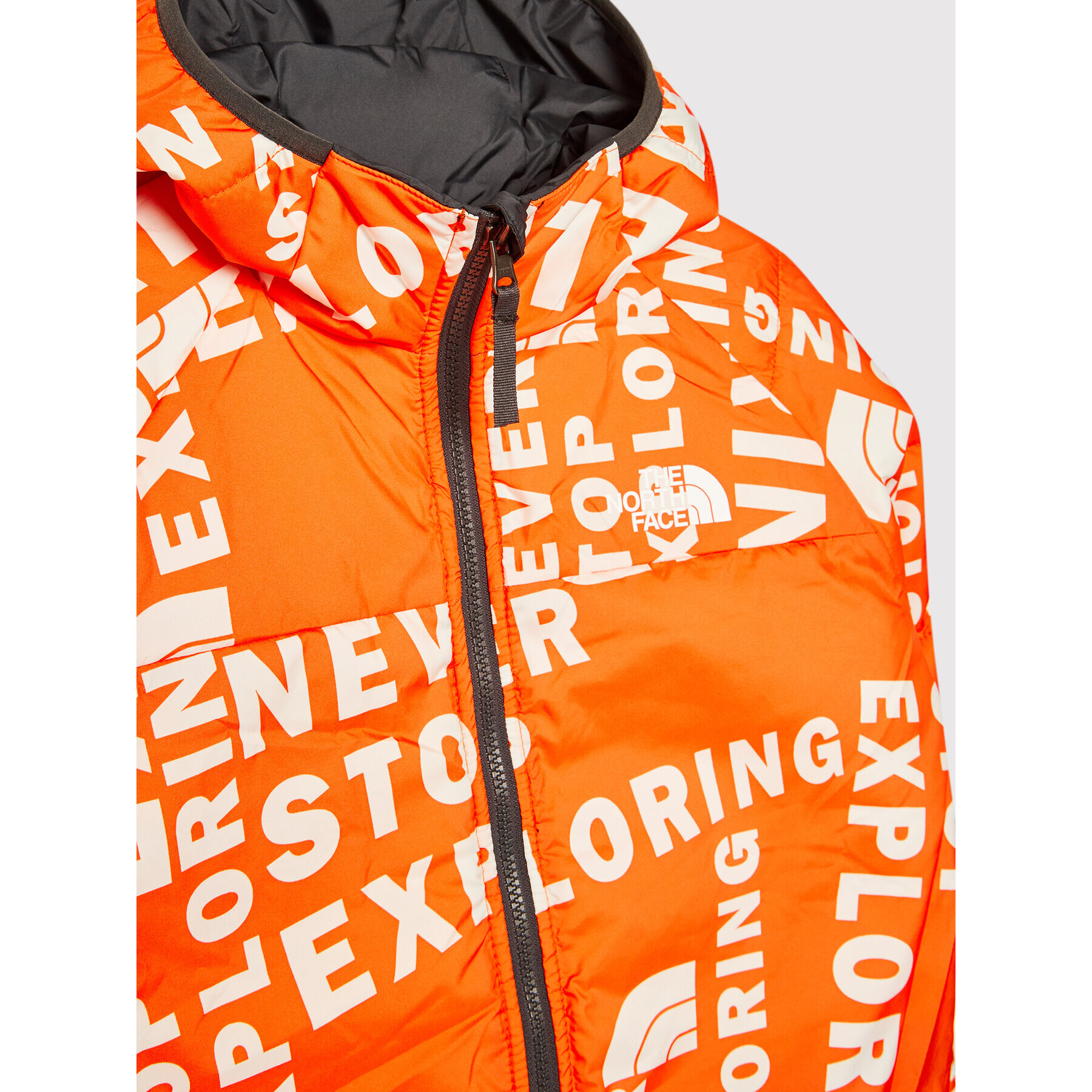 The North Face Prehodna jakna Perrito NF0A5IYJ Siva Regular Fit - Pepit.si