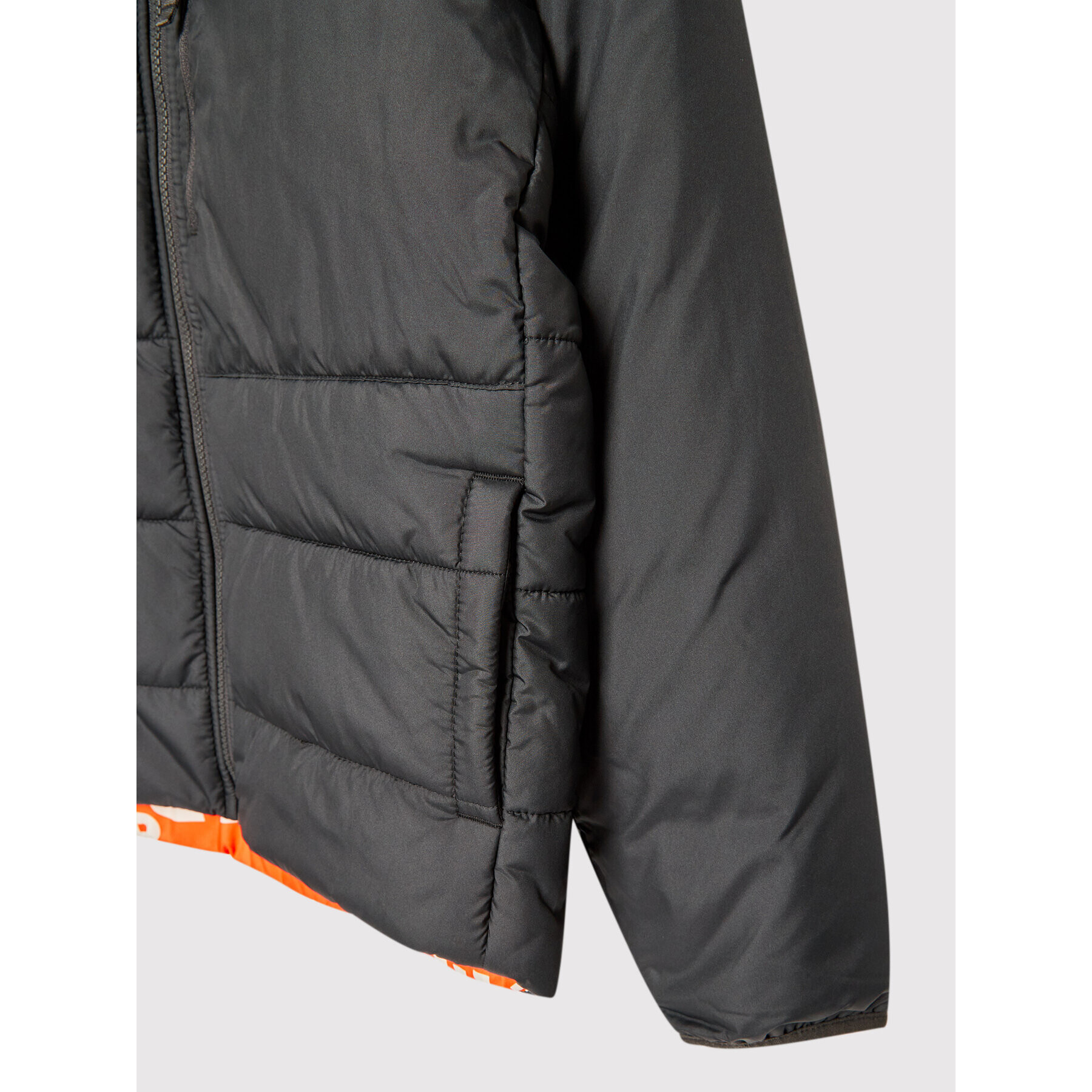 The North Face Prehodna jakna Perrito NF0A5IYJ Siva Regular Fit - Pepit.si