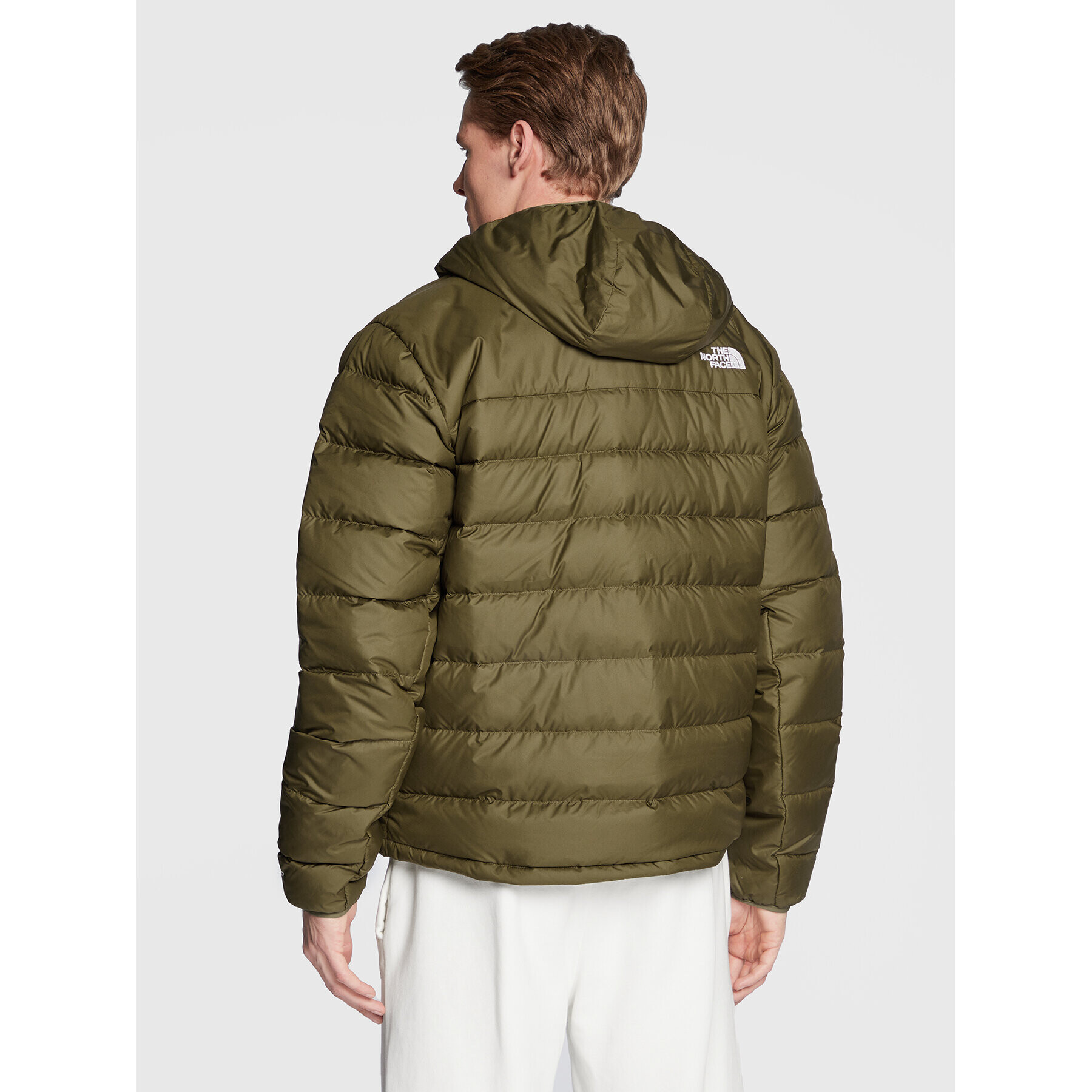 The North Face Puhovka Aconcagua NF0A4R26 Zelena Regular Fit - Pepit.si