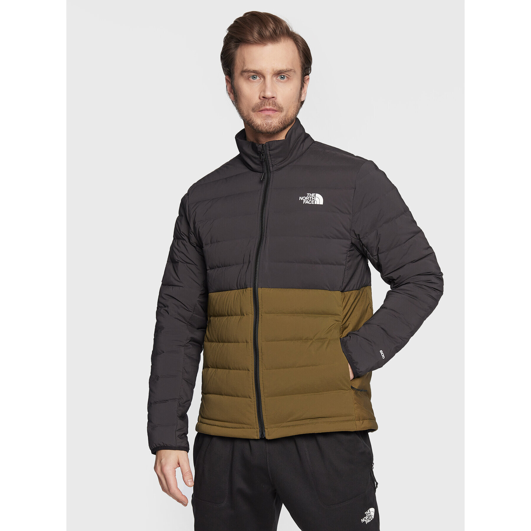 The North Face Puhovka Belleview NF0A7UJF Zelena Slim Fit - Pepit.si