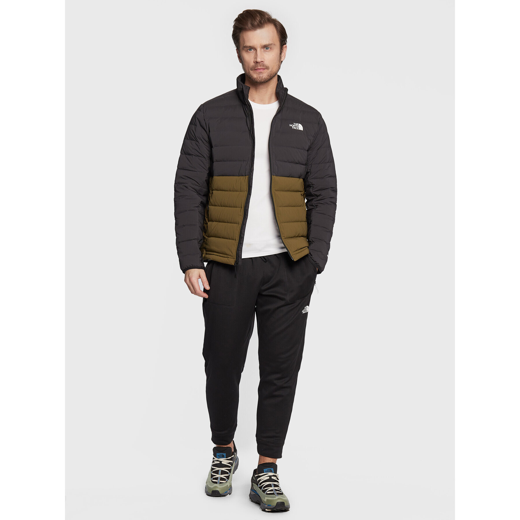 The North Face Puhovka Belleview NF0A7UJF Zelena Slim Fit - Pepit.si