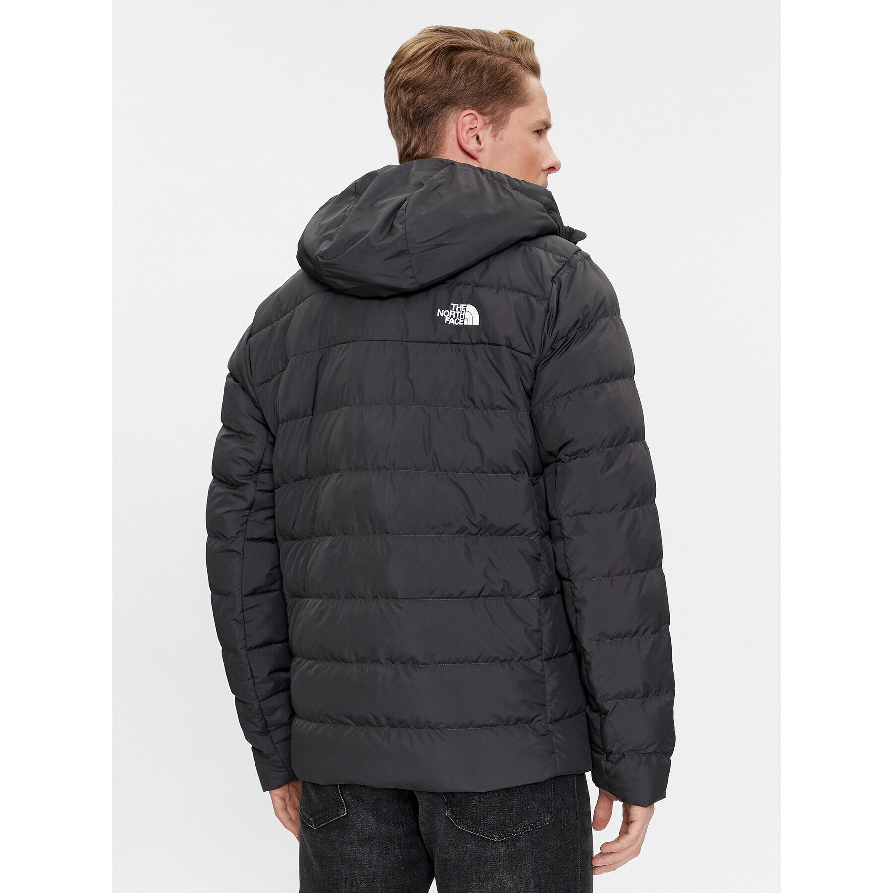 The North Face Puhovka M Aconcagua 3 HoodieNF0A84I10C51 Siva Regular Fit - Pepit.si