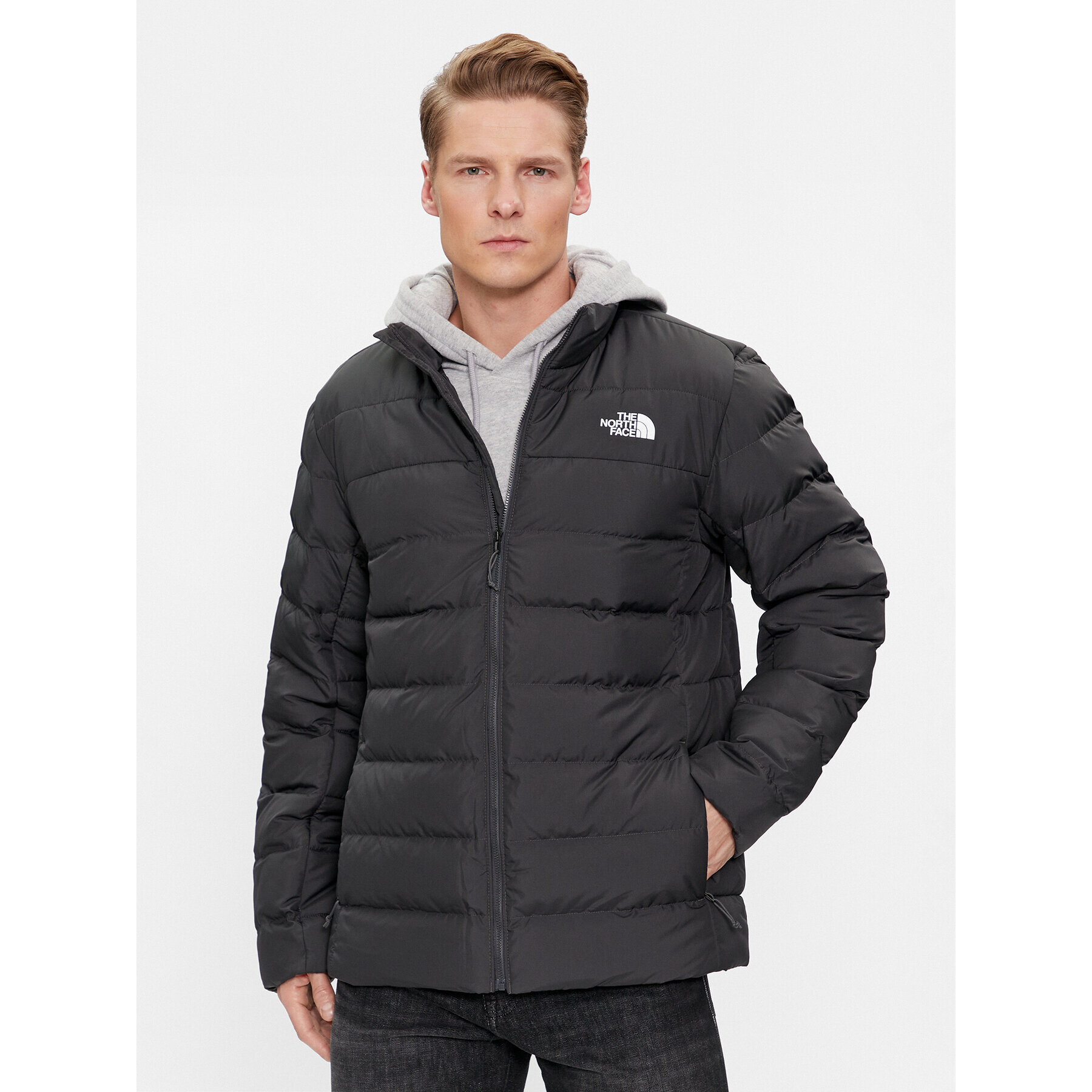 The North Face Puhovka M Aconcagua 3 JacketNF0A84HZ0C51 Črna Regular Fit - Pepit.si