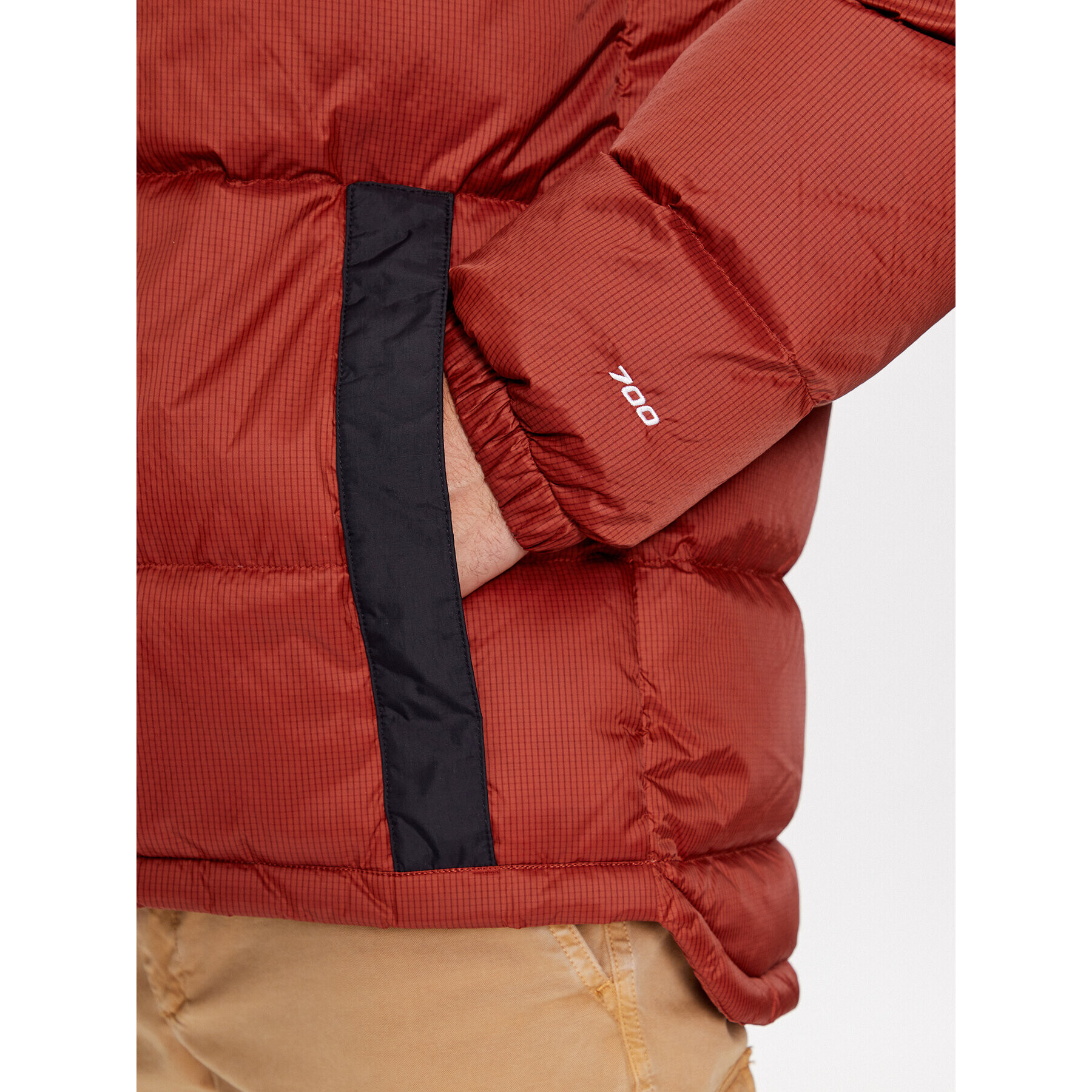 The North Face Puhovka M Diablo Down HoodieNF0A4M9LWEW1 Rjava Regular Fit - Pepit.si