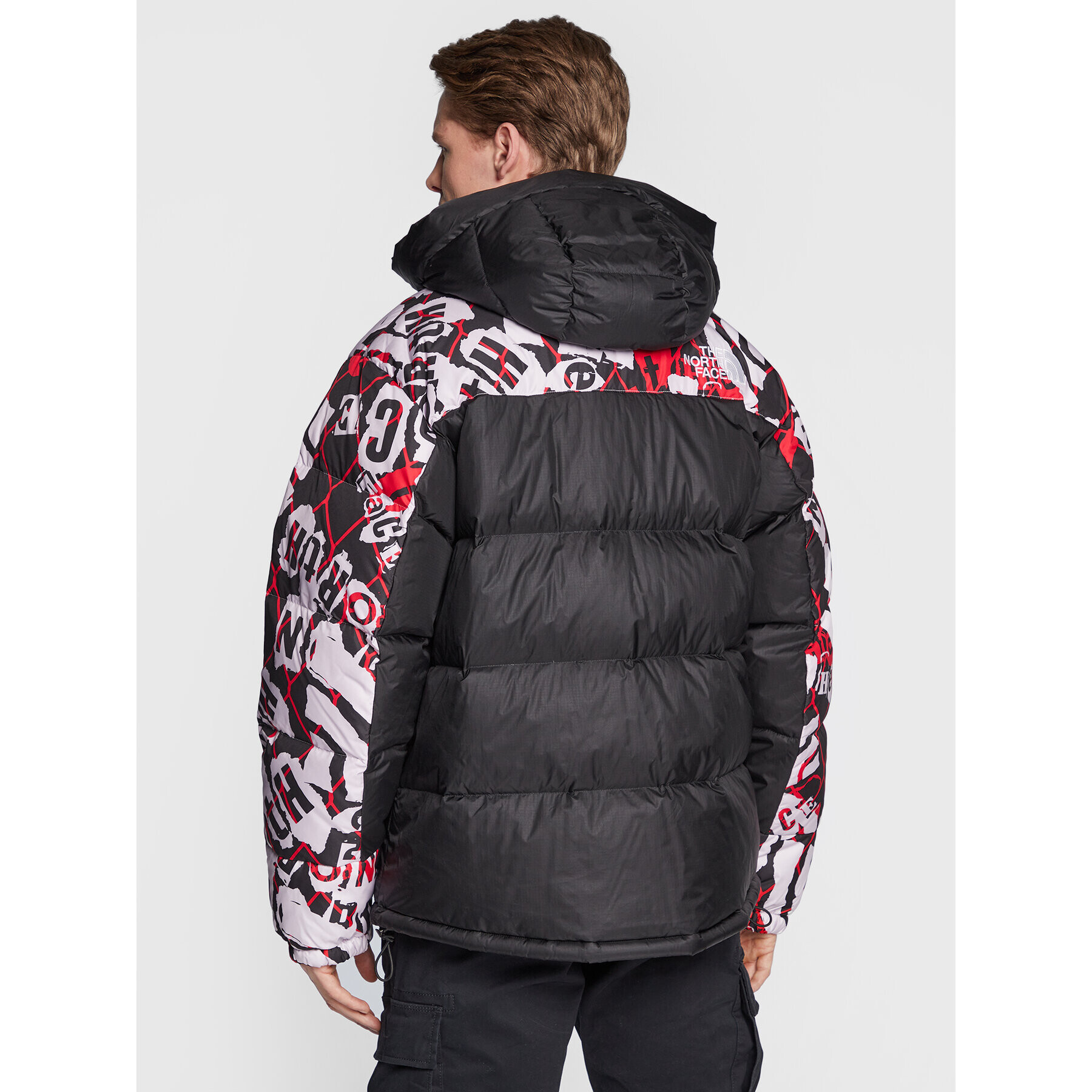 The North Face Puhovka Printed Hmlyn NF0A5J1J Črna Regular Fit - Pepit.si