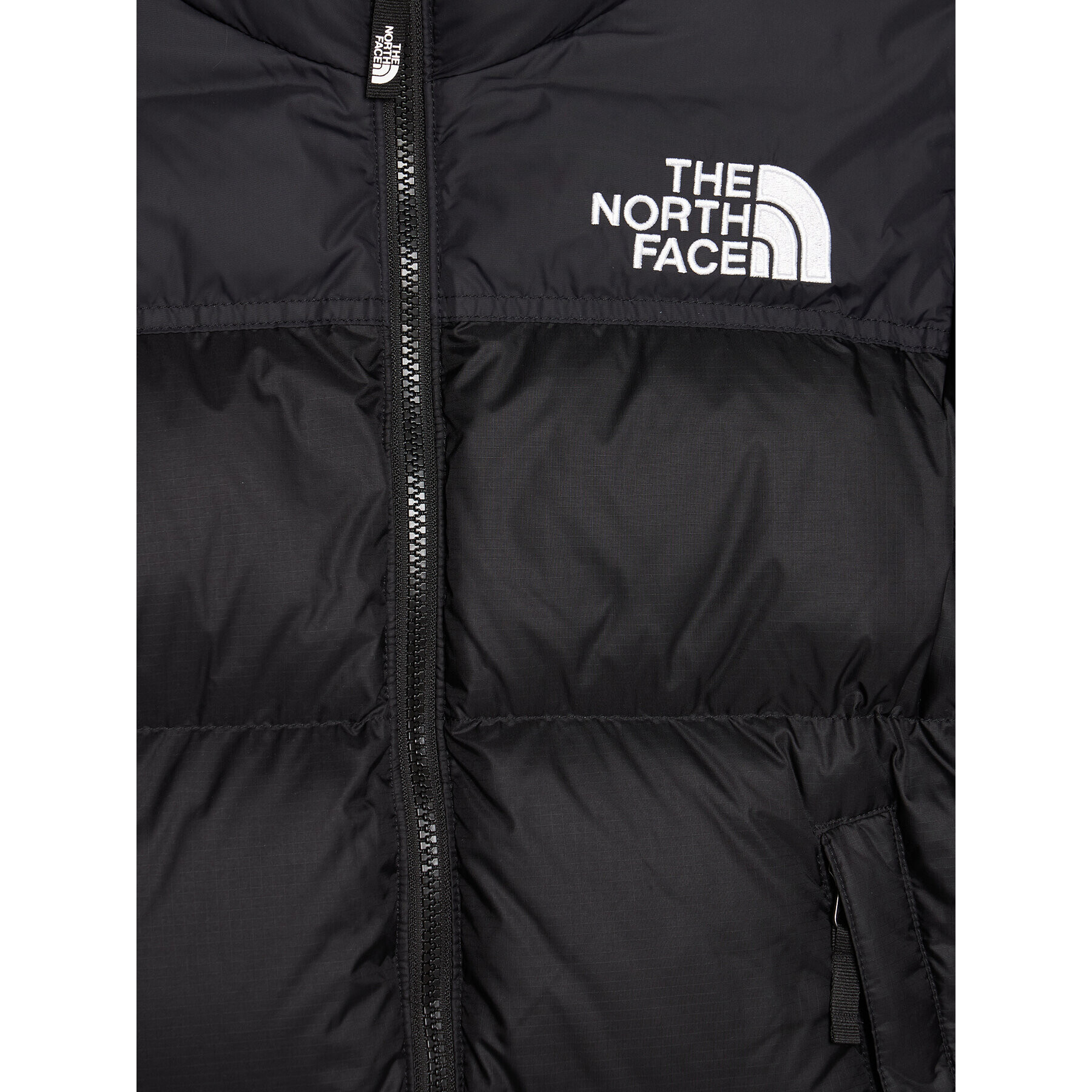 The North Face Puhovka Retro Nuptse NF0A4TIM Črna Regular Fit - Pepit.si