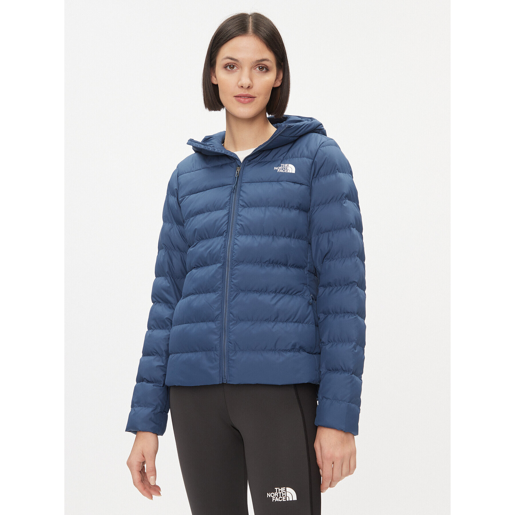 The North Face Puhovka W Aconcagua 3 HoodieNF0A84IVHDC1 Modra Regular Fit - Pepit.si