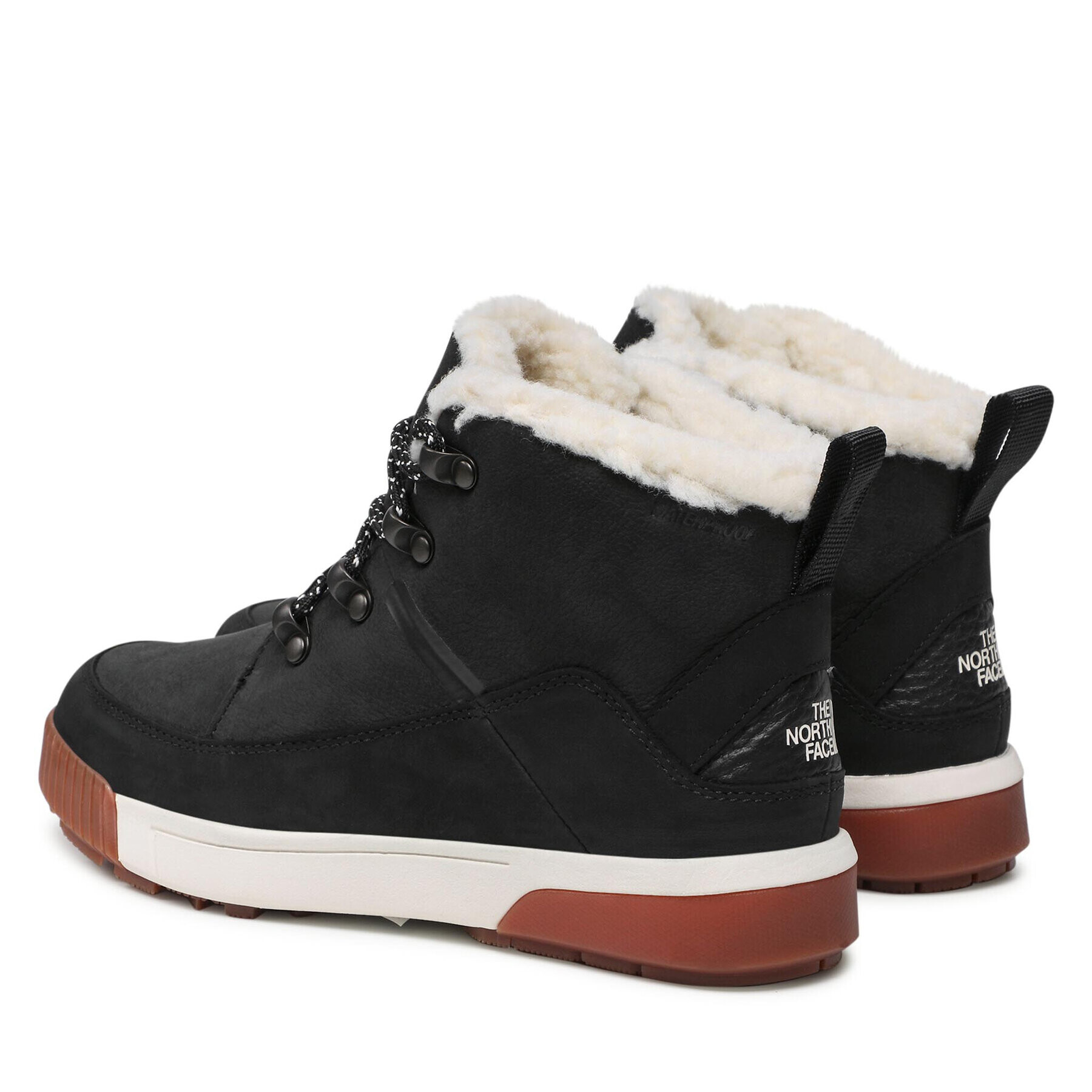 The North Face Škornji Sierra Mid Lace Wp NF0A4T3XR0G1 Črna - Pepit.si