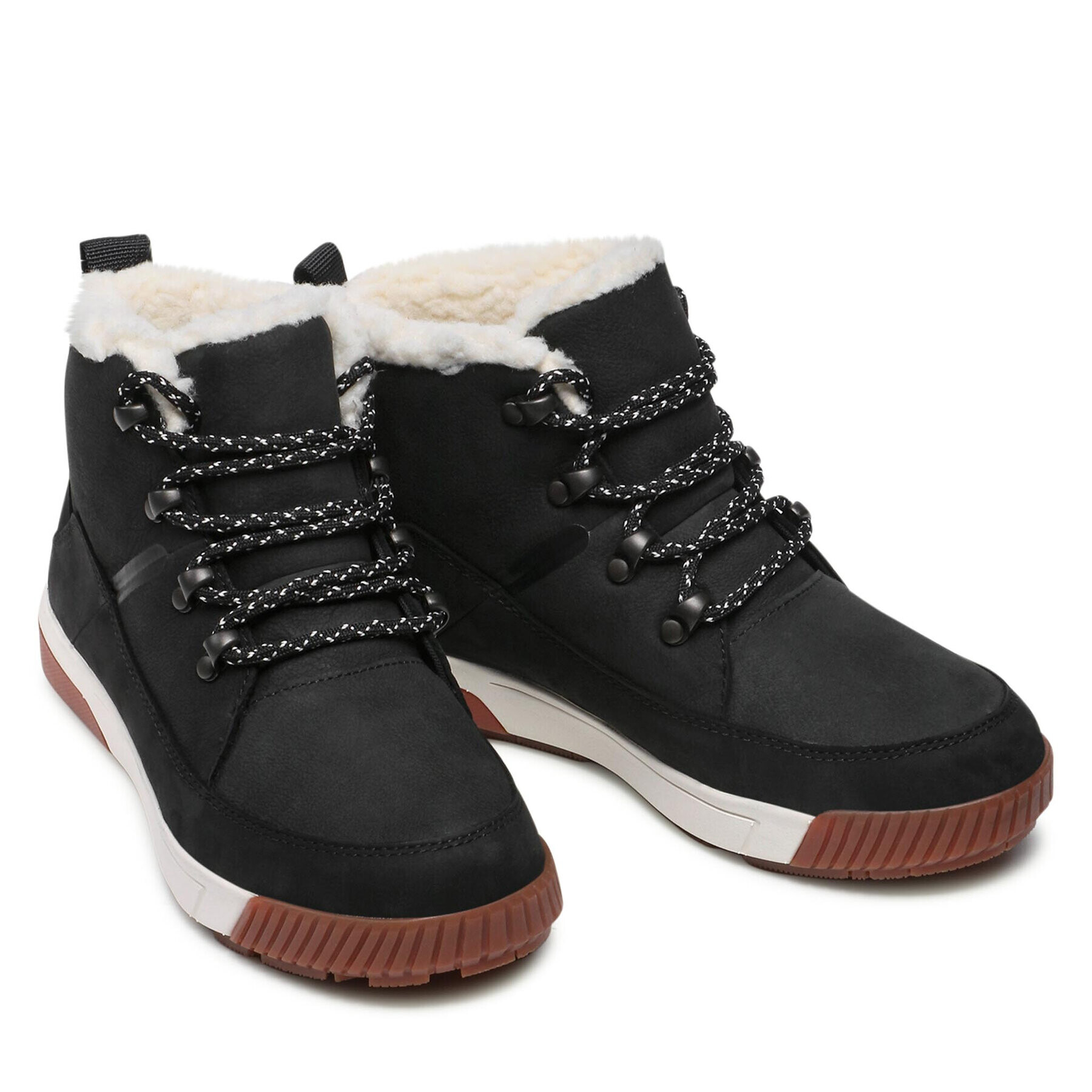 The North Face Škornji Sierra Mid Lace Wp NF0A4T3XR0G1 Črna - Pepit.si