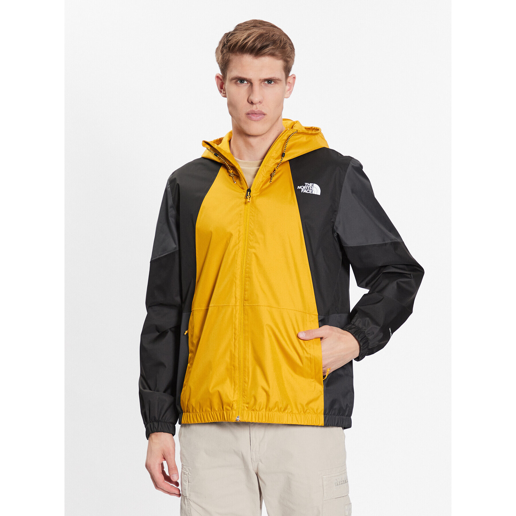 The North Face Vetrovka Farside NF0A493E Rumena Regular Fit - Pepit.si