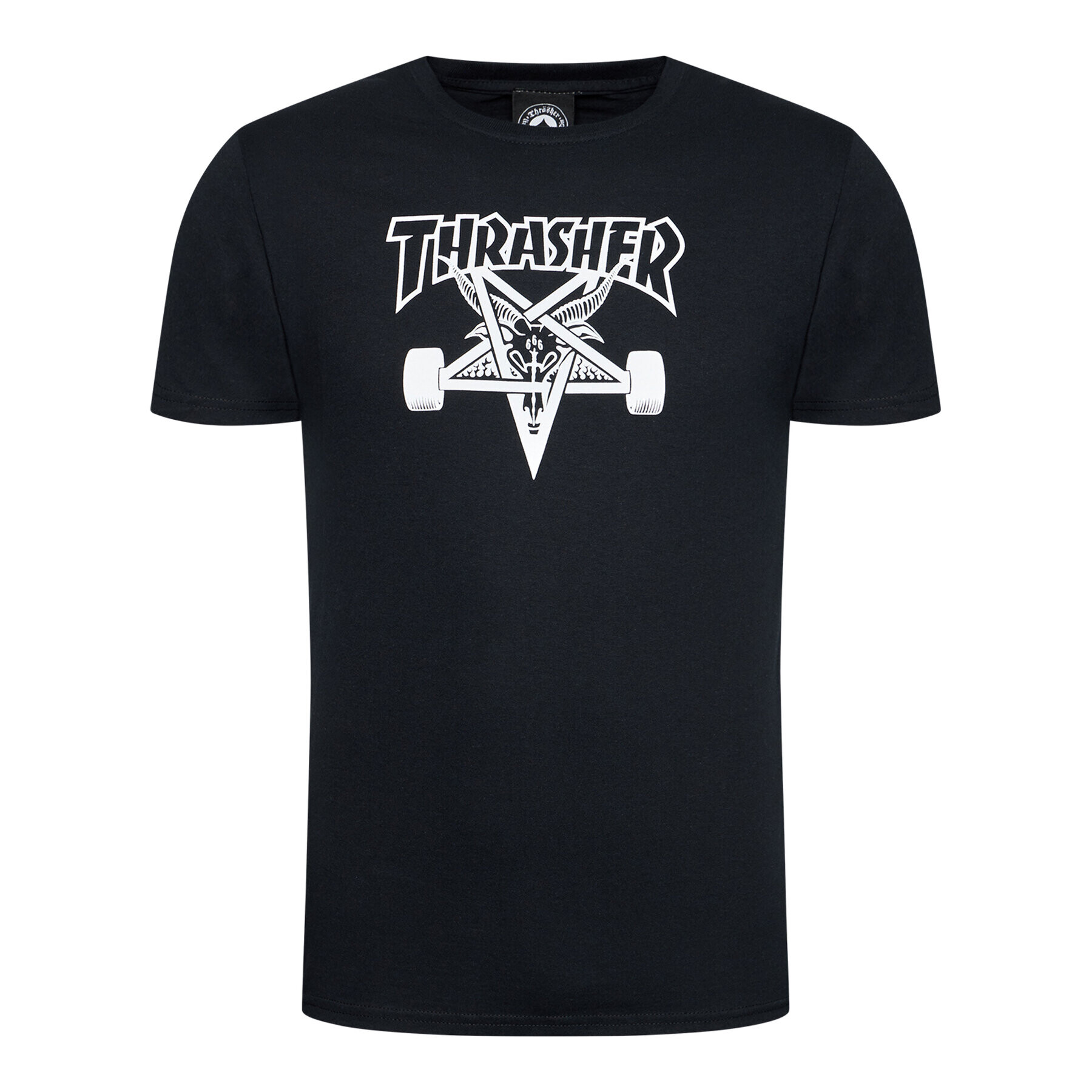 Thrasher Majica Skategoat Črna Regular Fit - Pepit.si