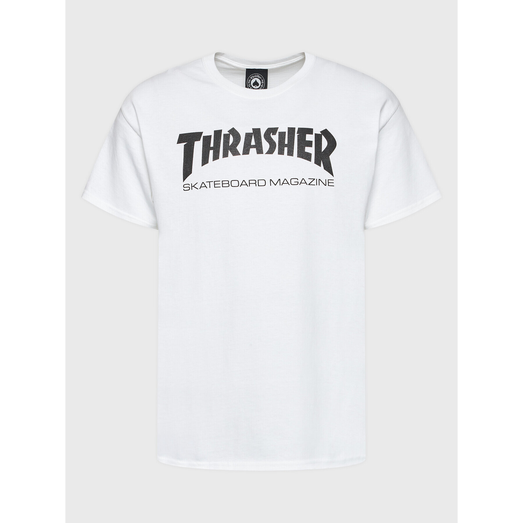 Thrasher Majica Skatemag Bela Regular Fit - Pepit.si