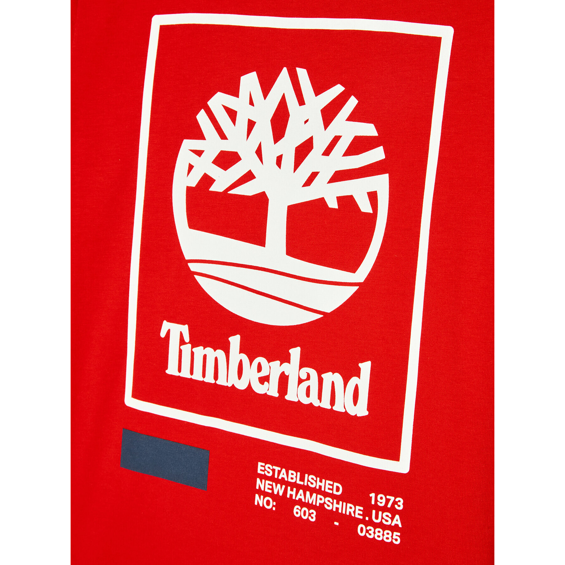 Timberland Bluza T25S79 S Rdeča Regular Fit - Pepit.si