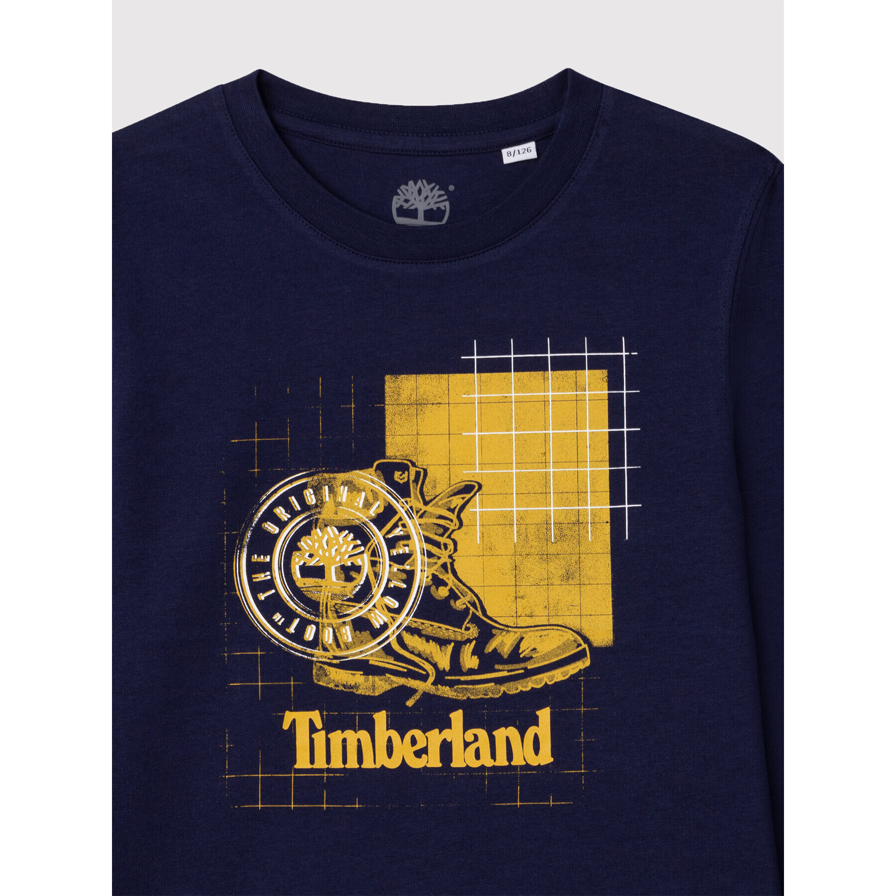 Timberland Bluza T25T33 D Mornarsko modra Regular Fit - Pepit.si