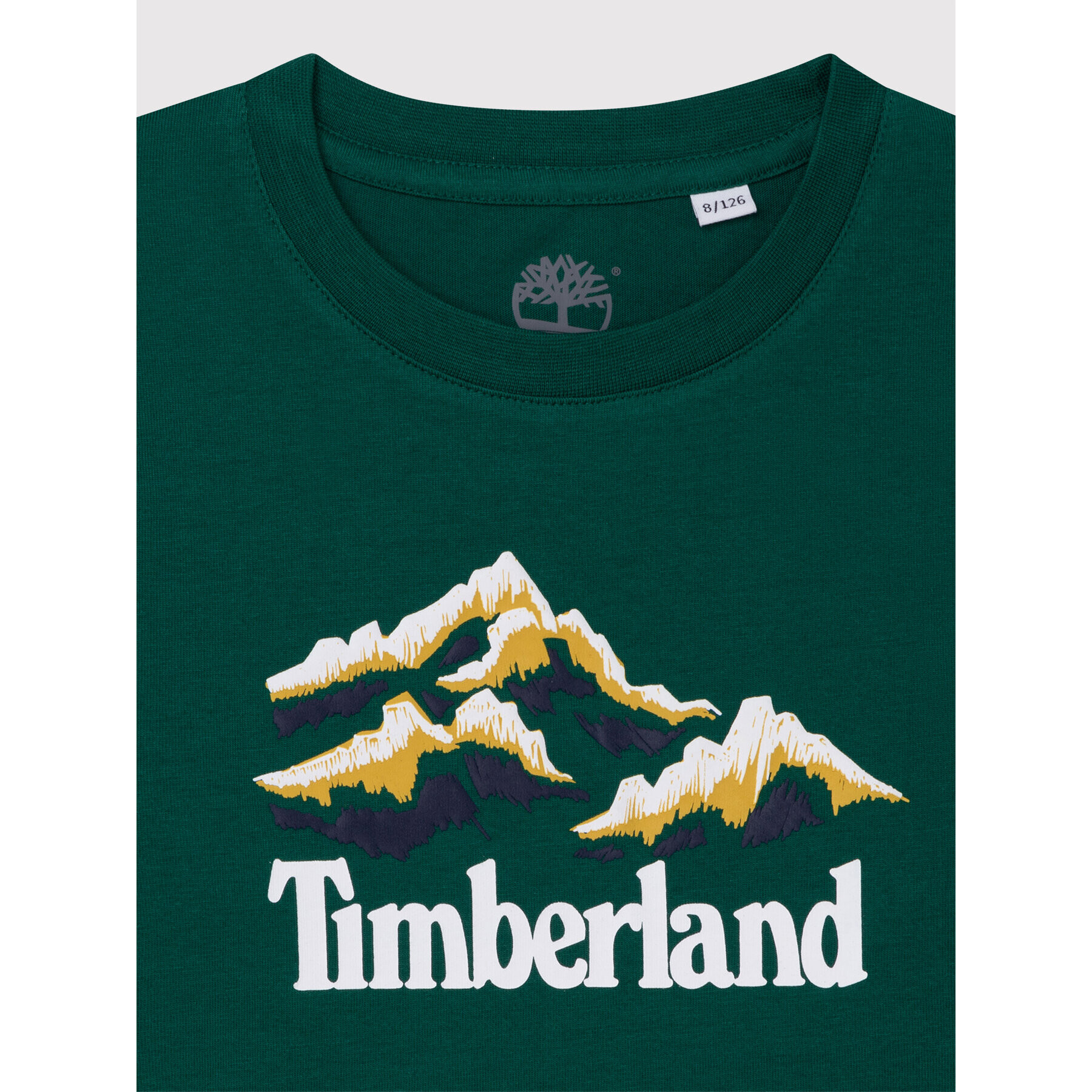 Timberland Bluza T25T43 D Zelena Regular Fit - Pepit.si