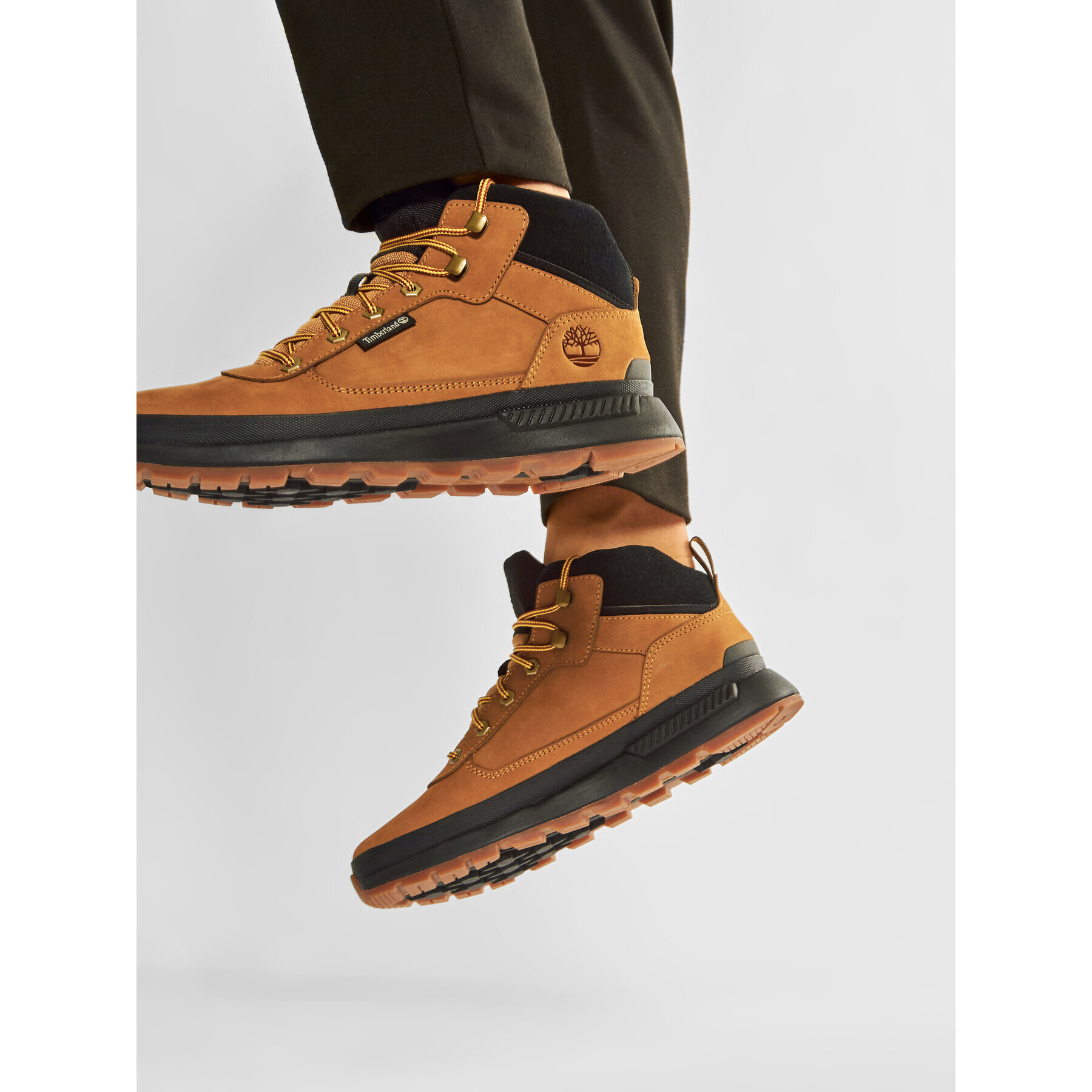 Timberland Gležnjarji Field Trekker Mid Hiker TB0A1ZQH2311 Rjava - Pepit.si