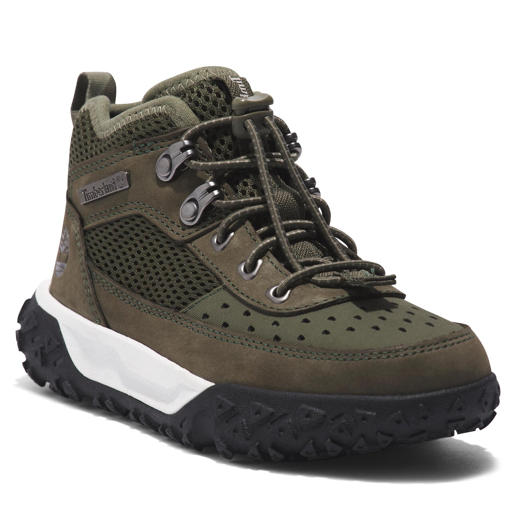 Timberland Gležnjarji Gs Motion 6 Lthr Super Ox TB0A67AVA581 Zelena - Pepit.si