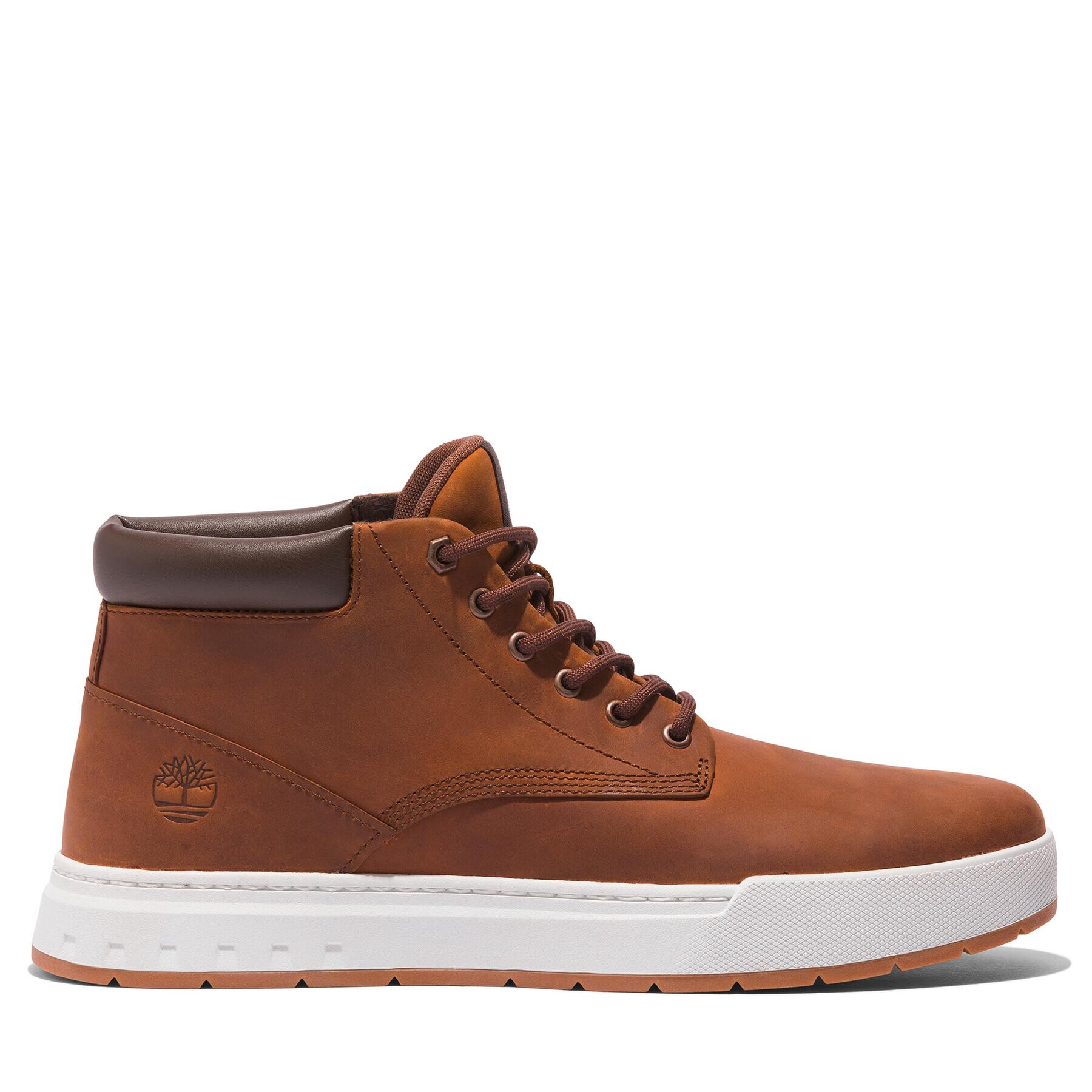 Timberland Gležnjarji Maple Grove Lthr Chk TB0A297Q3581 Rjava - Pepit.si