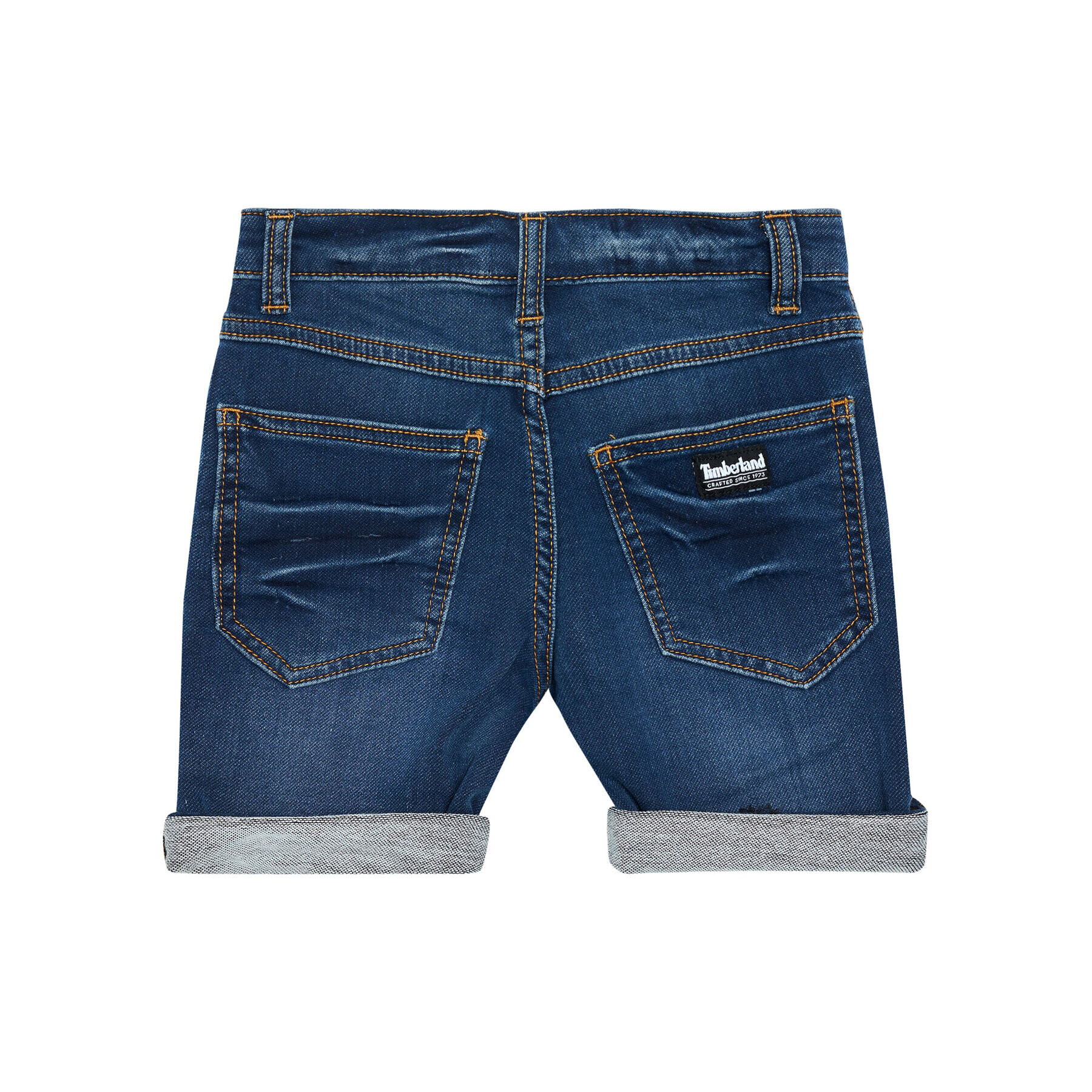 Timberland Jeans kratke hlače T24B35 S Mornarsko modra Regular Fit - Pepit.si