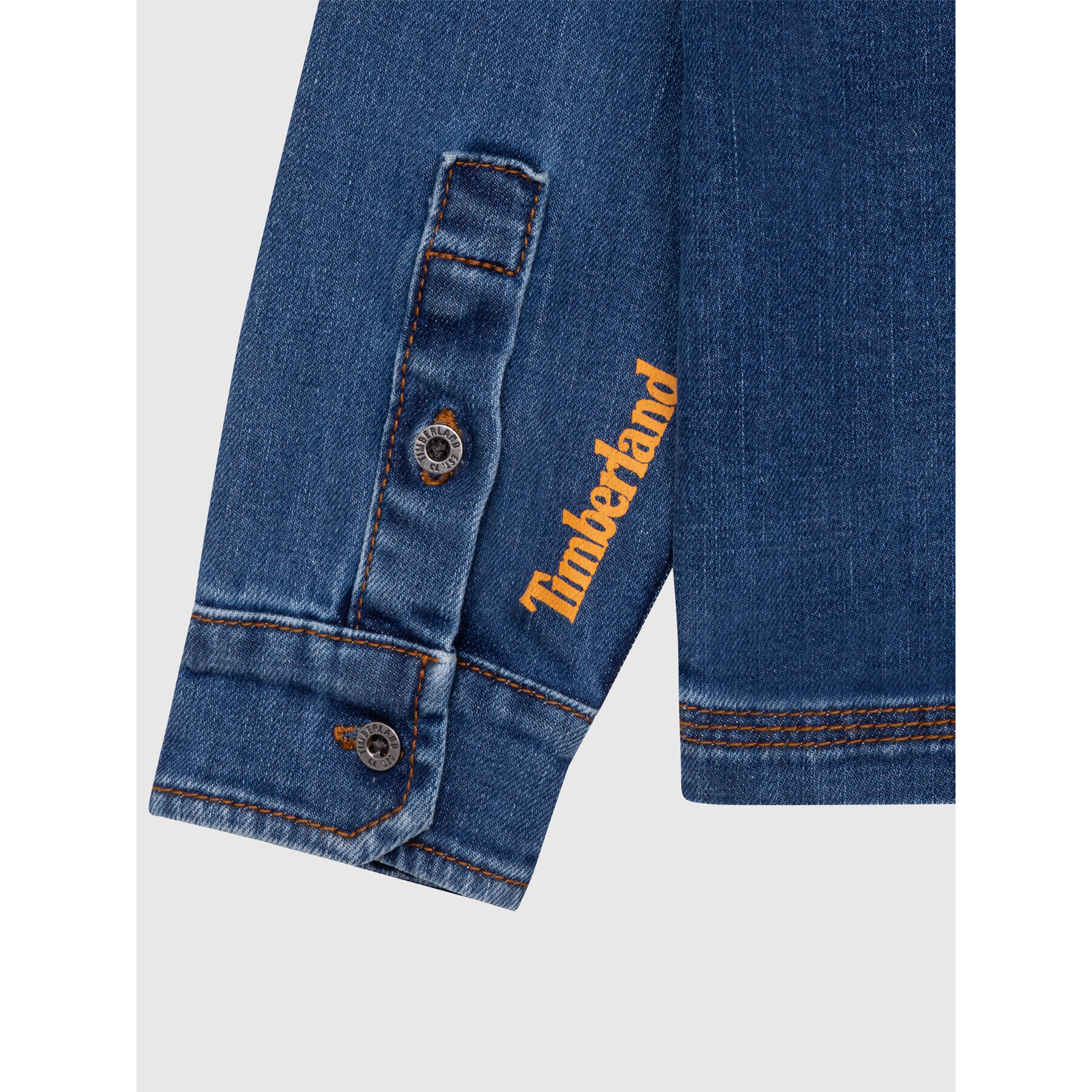 Timberland Jeans srajca T25T52 S Mornarsko modra Regular Fit - Pepit.si