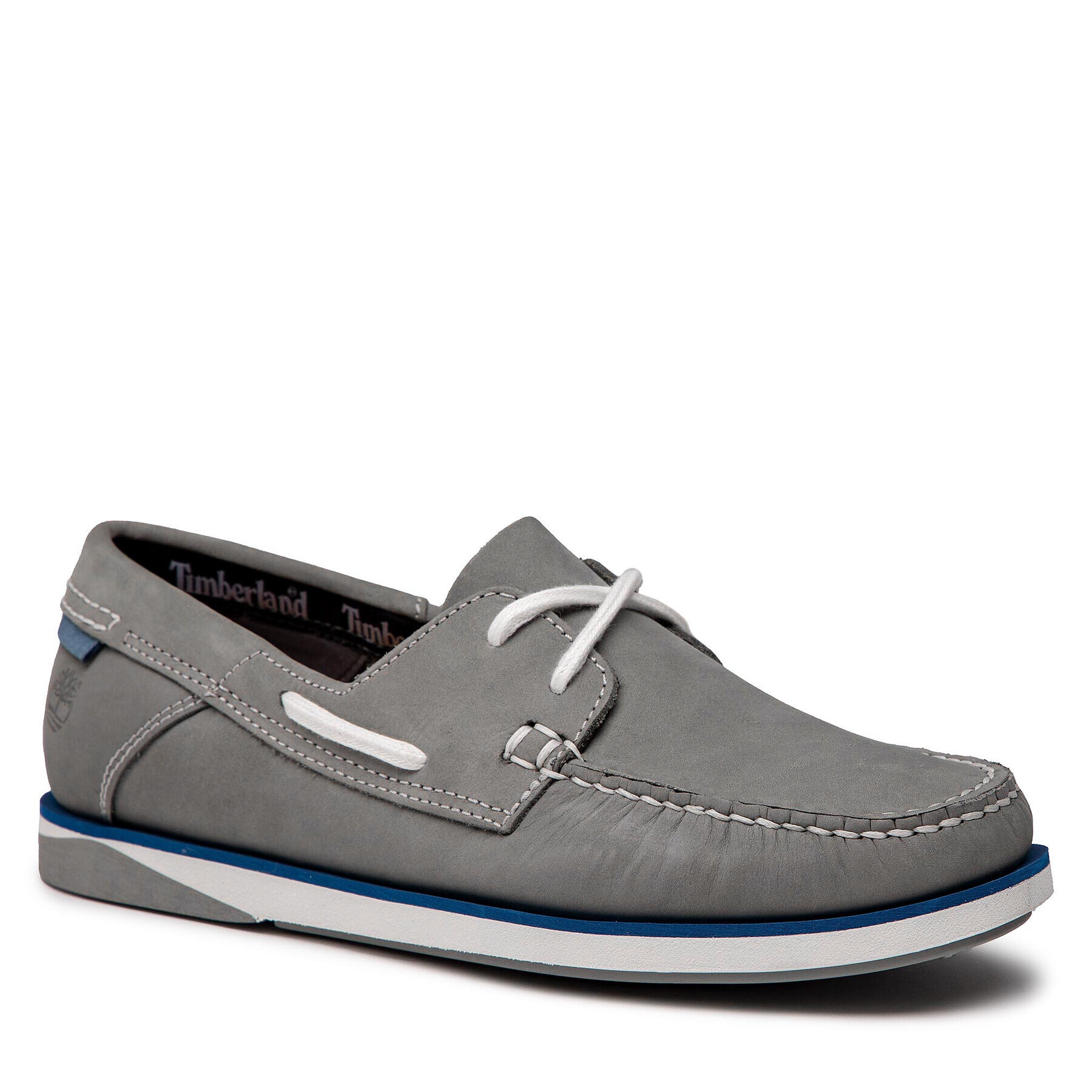 Timberland Mokasini Atlantis Break Boat Shoe TB0A2A1W0851 Siva - Pepit.si