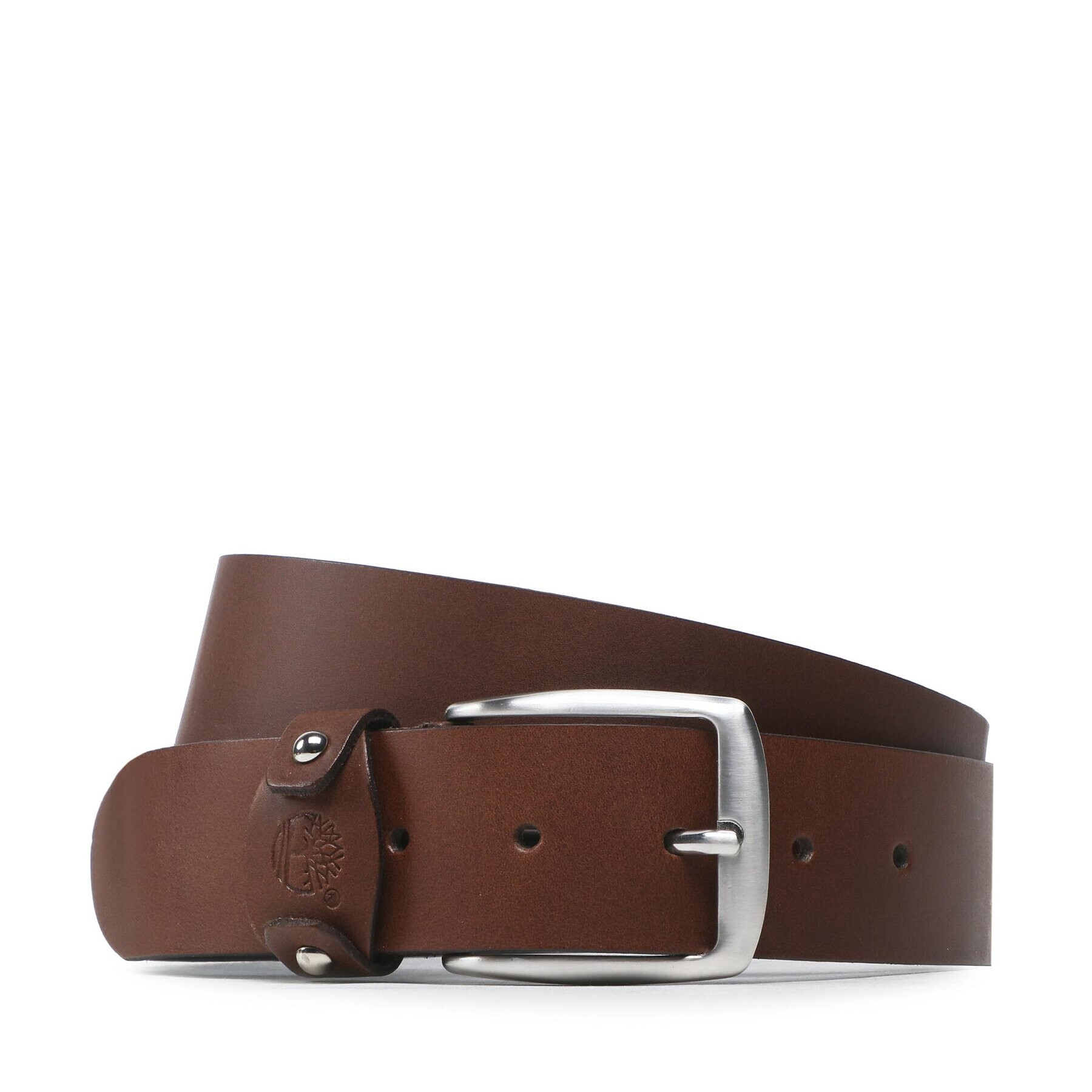 Timberland Moški pas 40Mm Loop Logo Belt TB0A1BY8 Rjava - Pepit.si