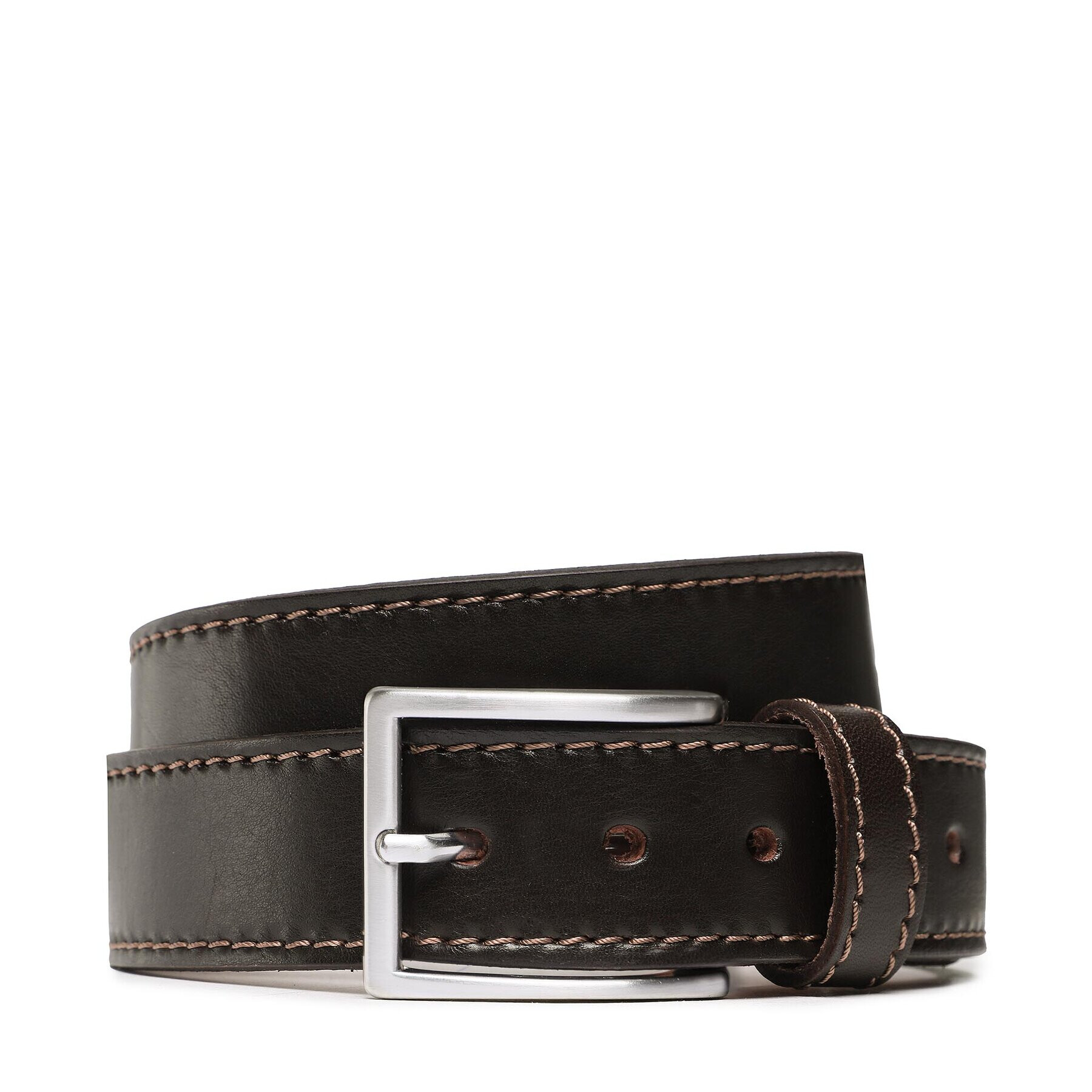 Timberland Moški pas Man Cow Leater Belt TB0A1BWL Rjava - Pepit.si