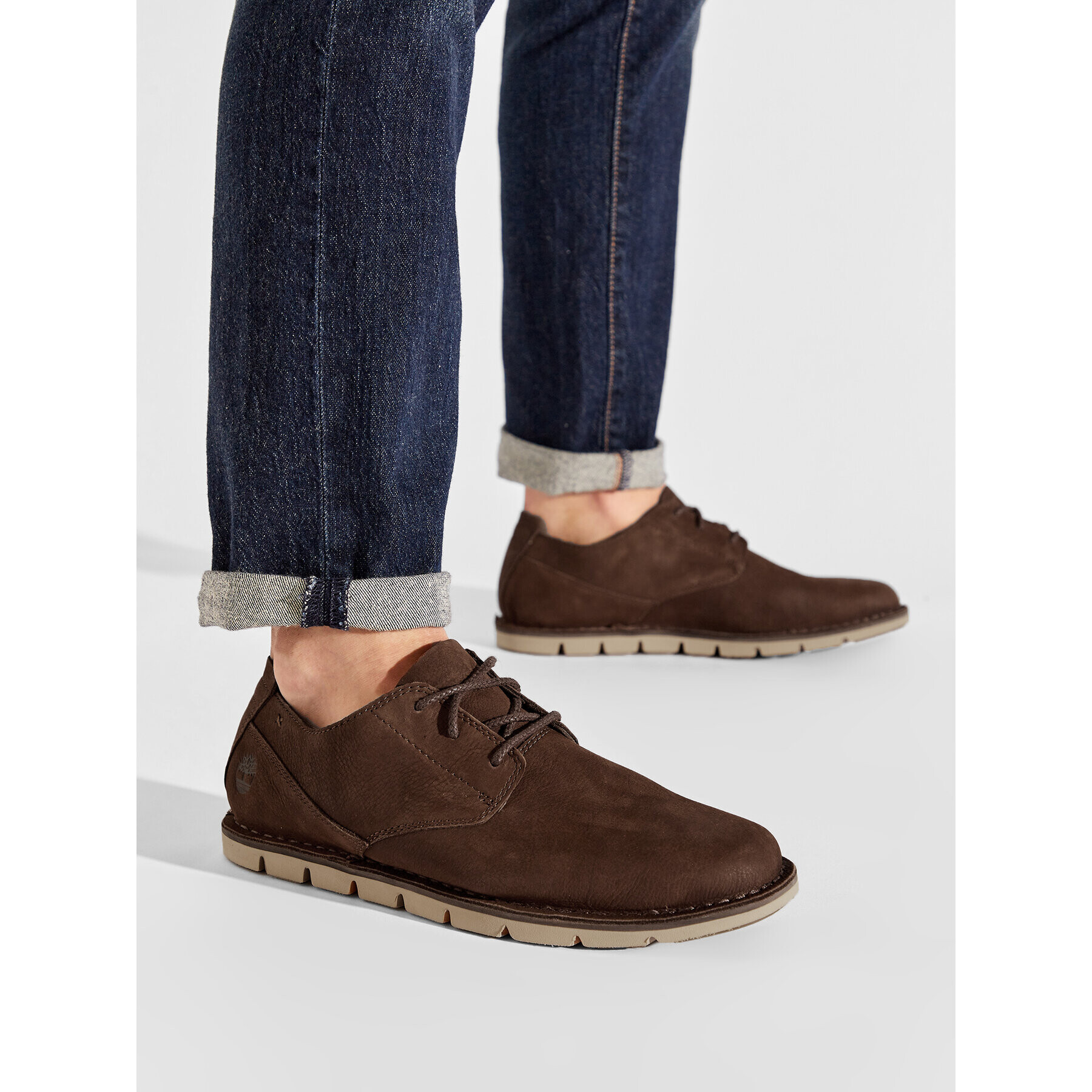 Timberland Nizki čevlji Tidelands Oxford TB0A21PS9311 Rjava - Pepit.si