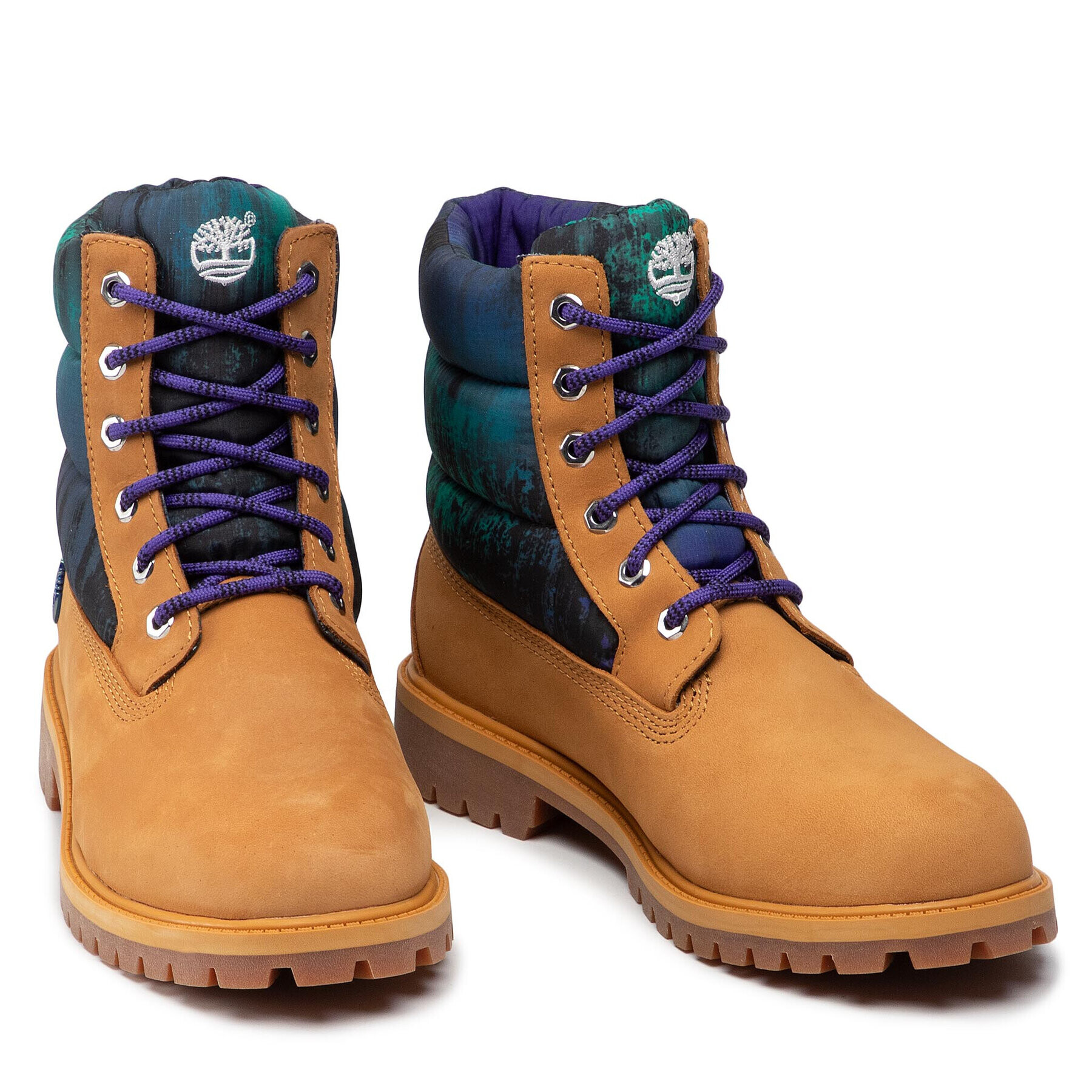 Timberland Pohodni čevlji 6 In Quilt Boot 0A2FQP2311 Rjava - Pepit.si