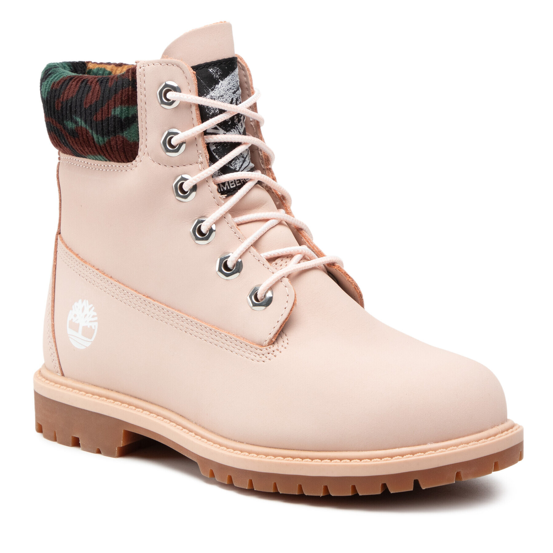 Timberland Pohodni čevlji 6In Hert Bt TB0A2M8P662 Roza - Pepit.si