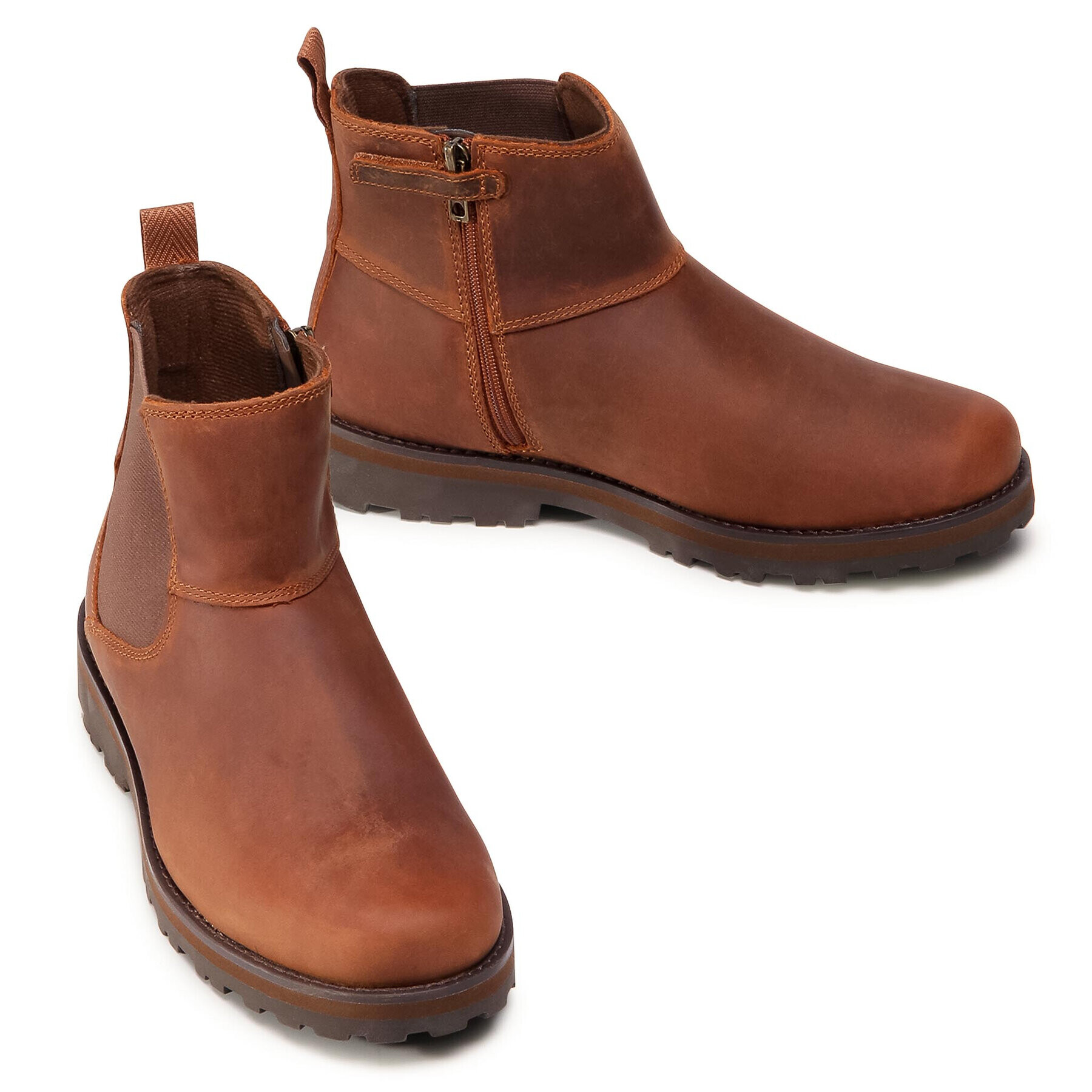 Timberland Pohodni čevlji Courma Kid TB0A28QW358 Rjava - Pepit.si