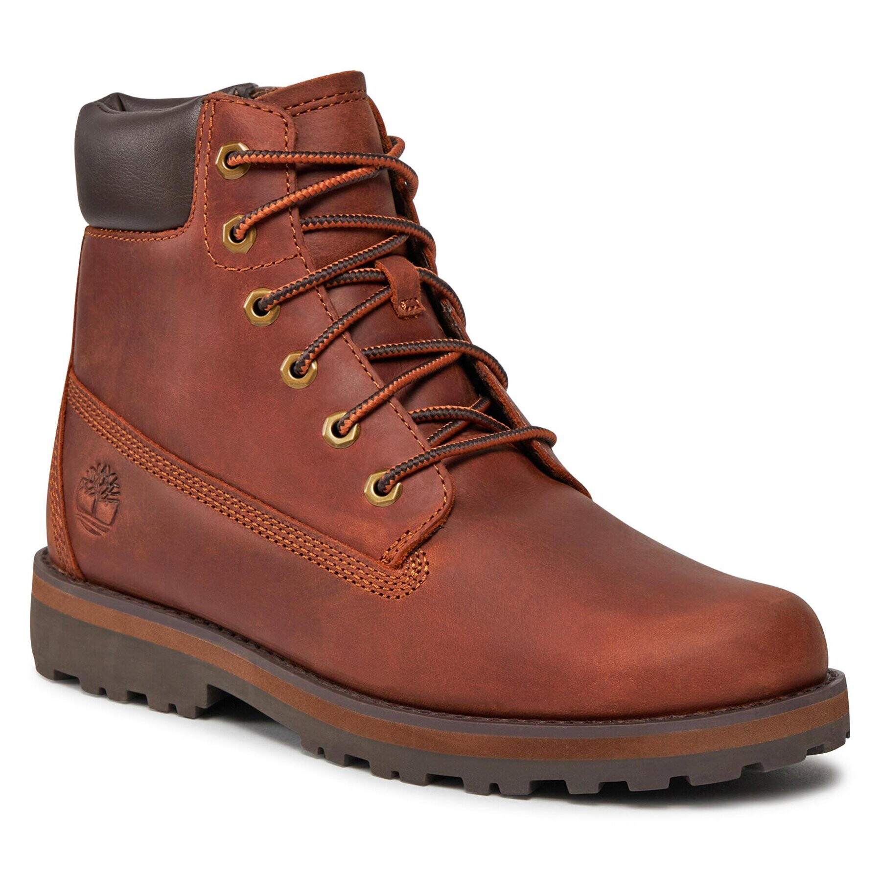 Timberland Pohodni čevlji Courma Kid Traditional6In TB0A28VX3581 Rjava - Pepit.si