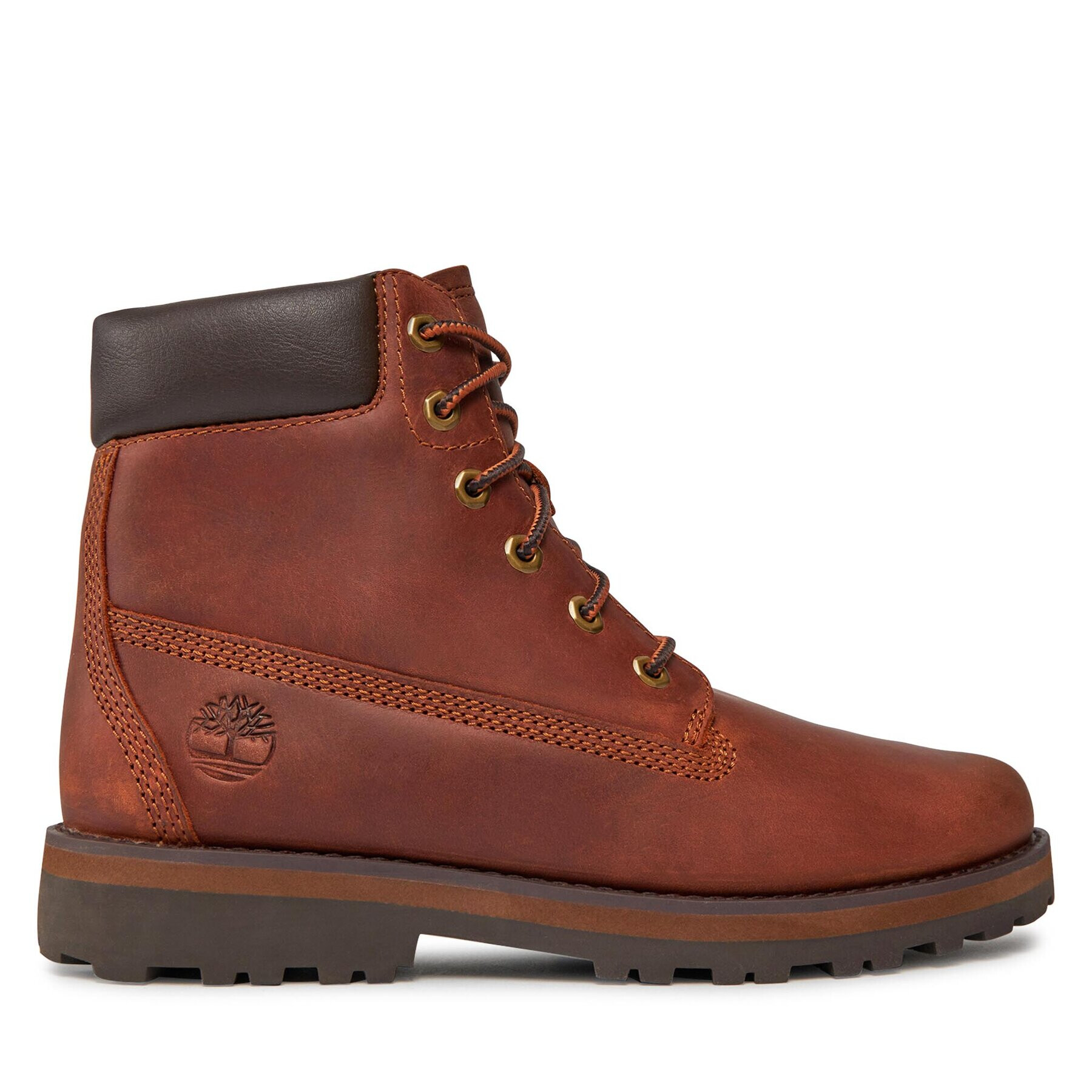 Timberland Pohodni čevlji Courma Kid Traditional6In TB0A28VX3581 Rjava - Pepit.si