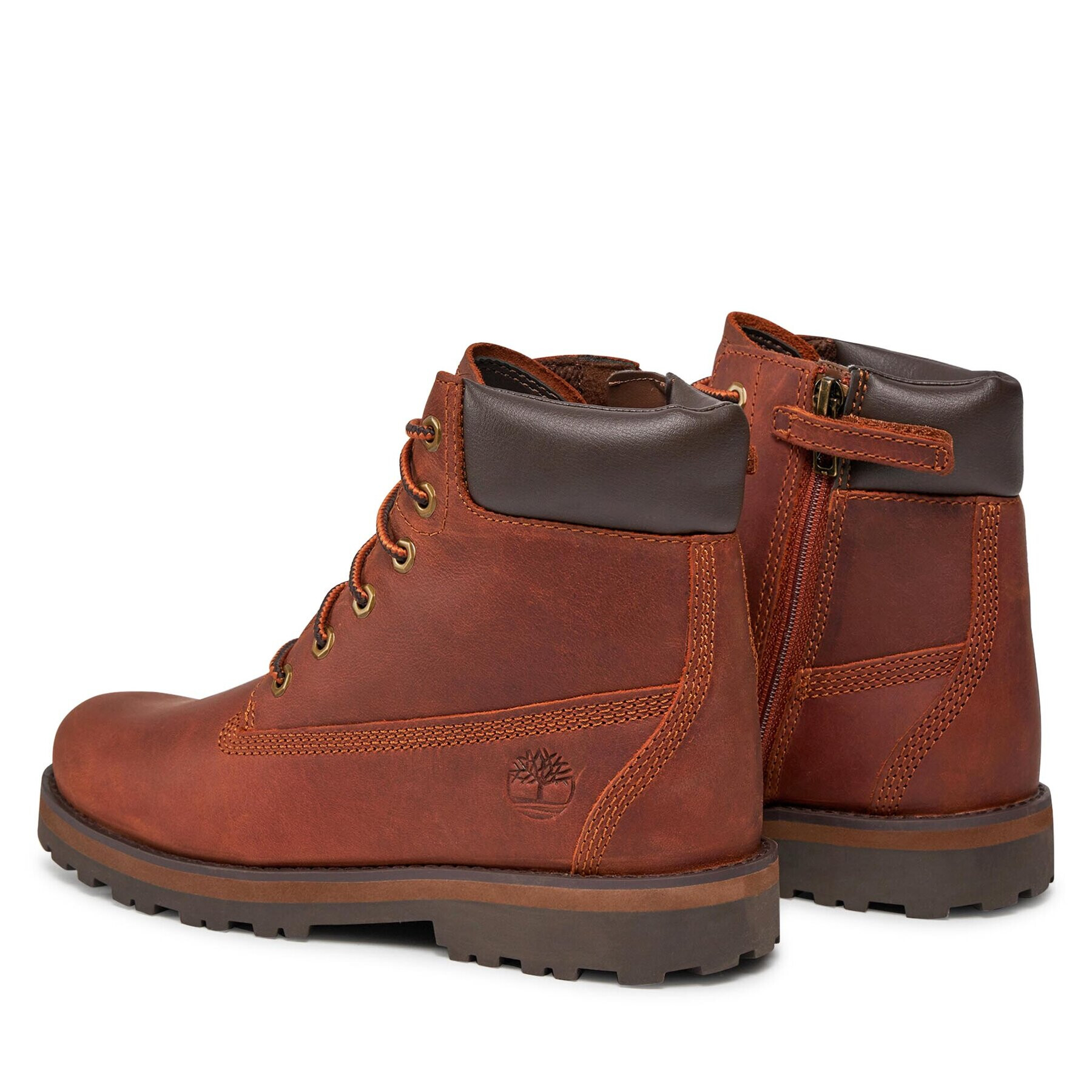 Timberland Pohodni čevlji Courma Kid Traditional6In TB0A28VX3581 Rjava - Pepit.si