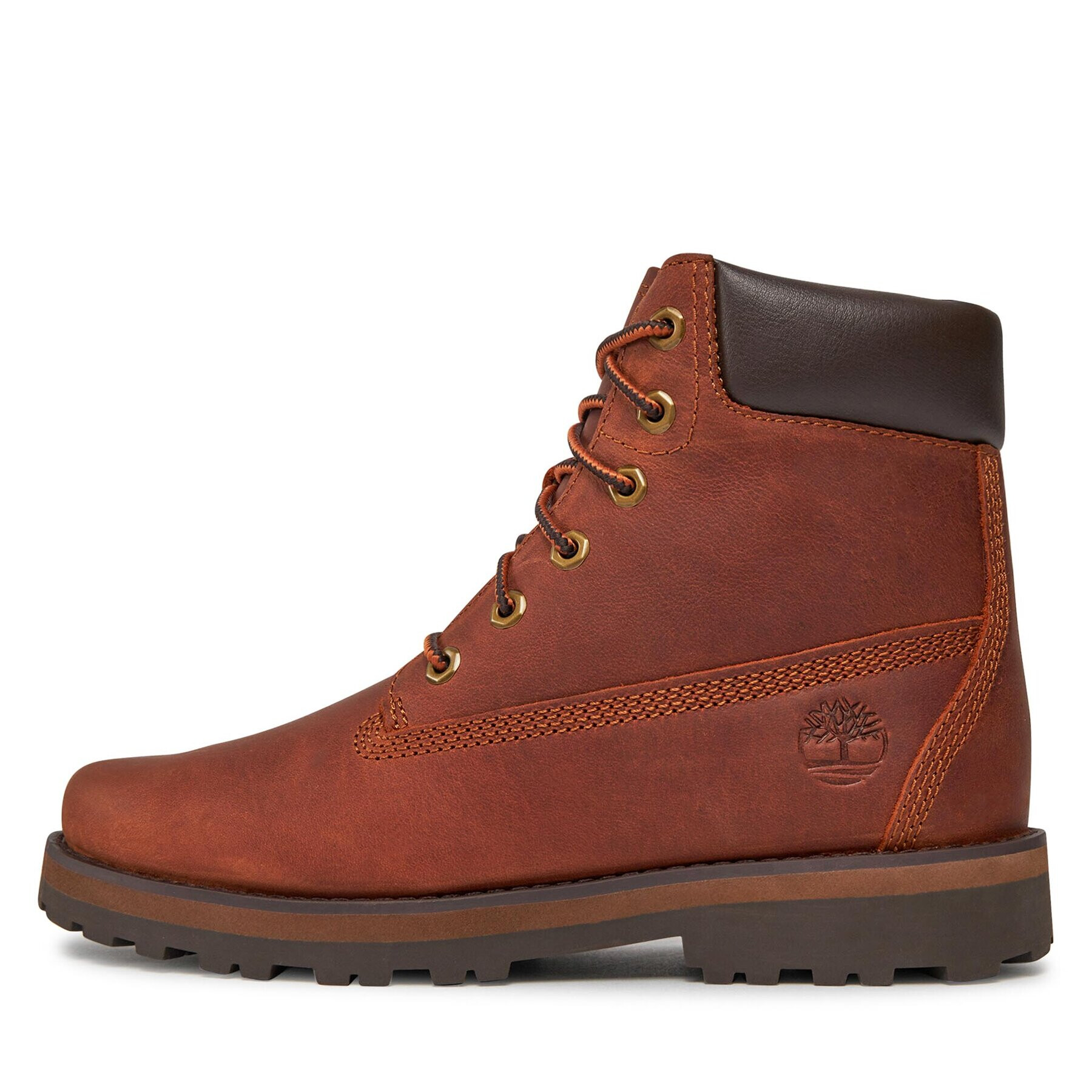 Timberland Pohodni čevlji Courma Kid Traditional6In TB0A28VX3581 Rjava - Pepit.si