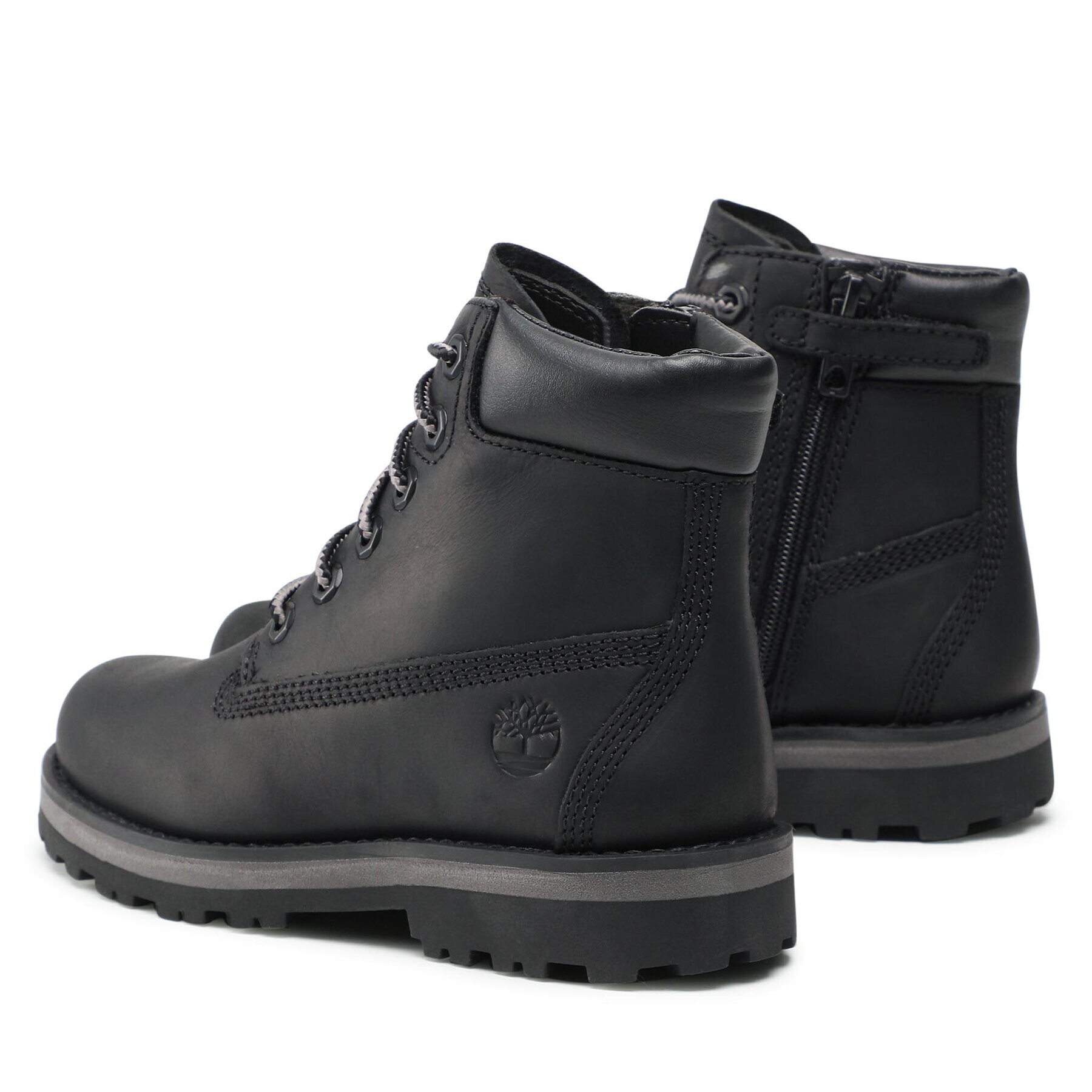 Timberland Pohodni čevlji Courma Kid Traditional6ln TB0A27A20011 Črna - Pepit.si