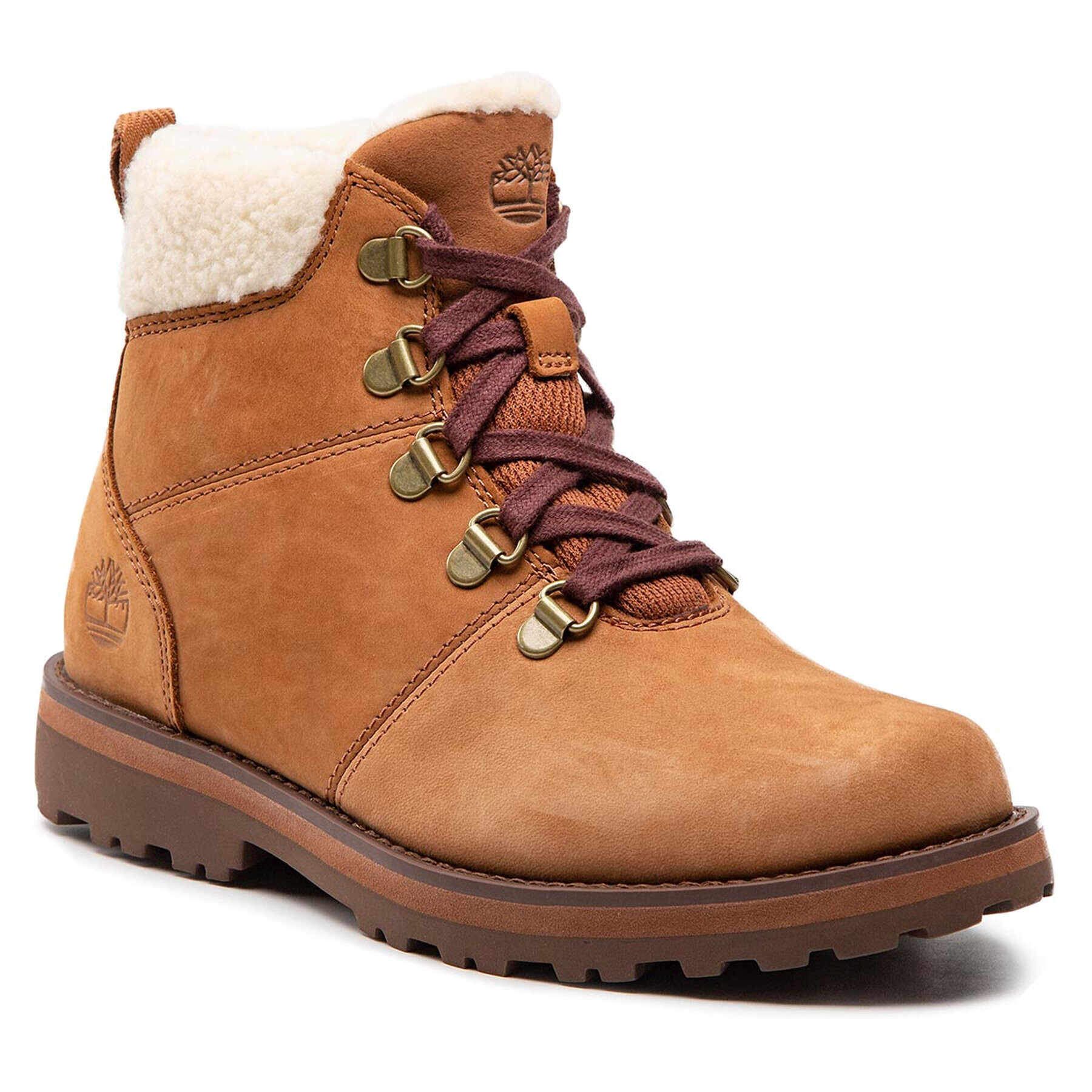 Timberland Pohodni čevlji Courma Kid Wl Hiker TB0A2MN2F131 Rjava - Pepit.si