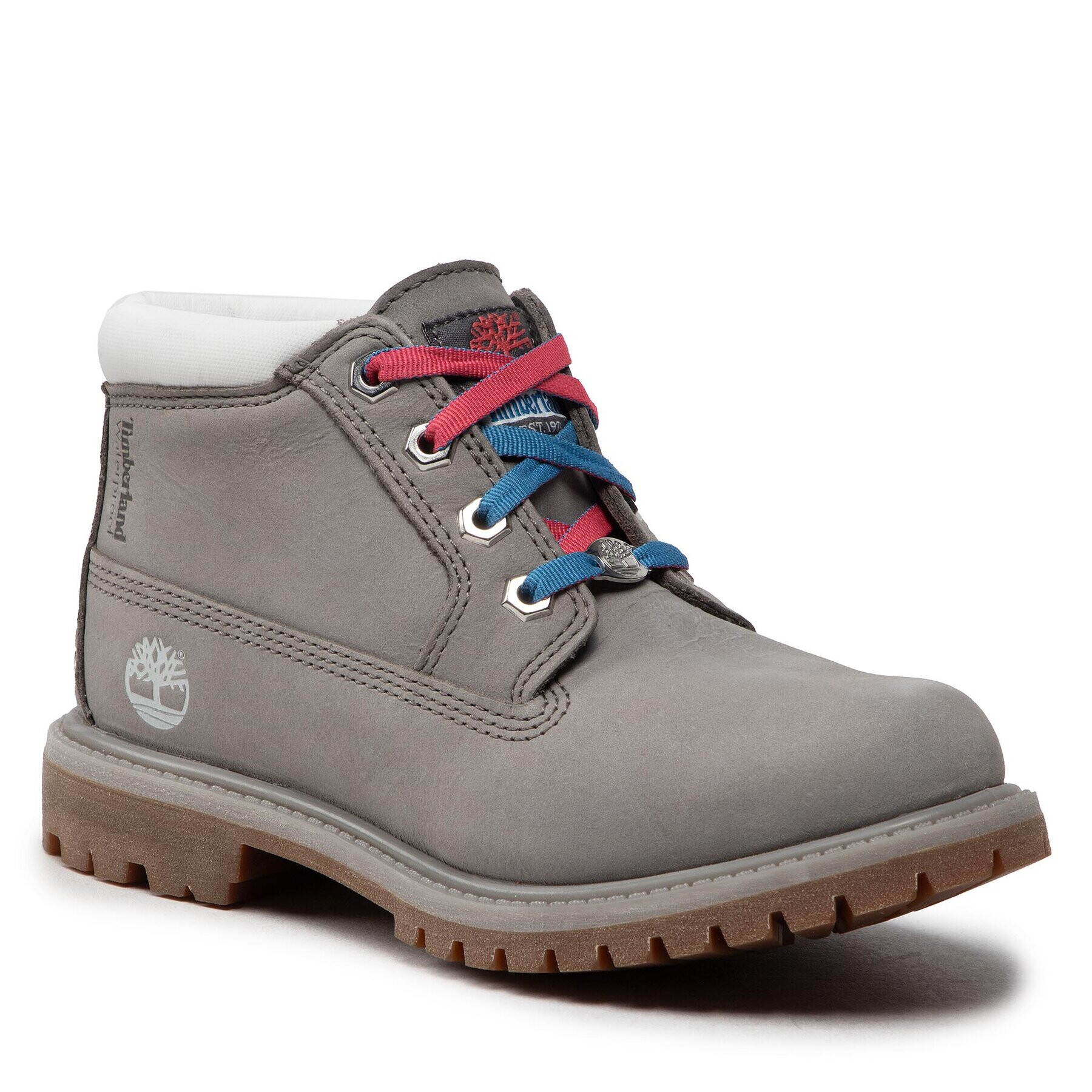 Timberland Pohodni čevlji Nellie Chukka Double TB0A44HUF491 Siva - Pepit.si