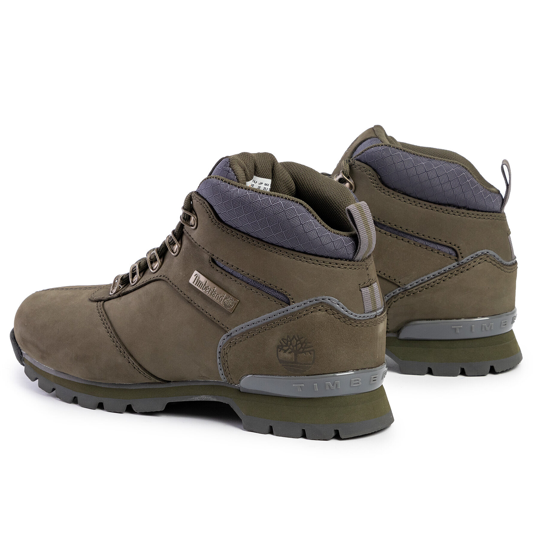 Timberland Pohodni čevlji Splitrock Mid Hiker TB0A1RIXA581 Zelena - Pepit.si